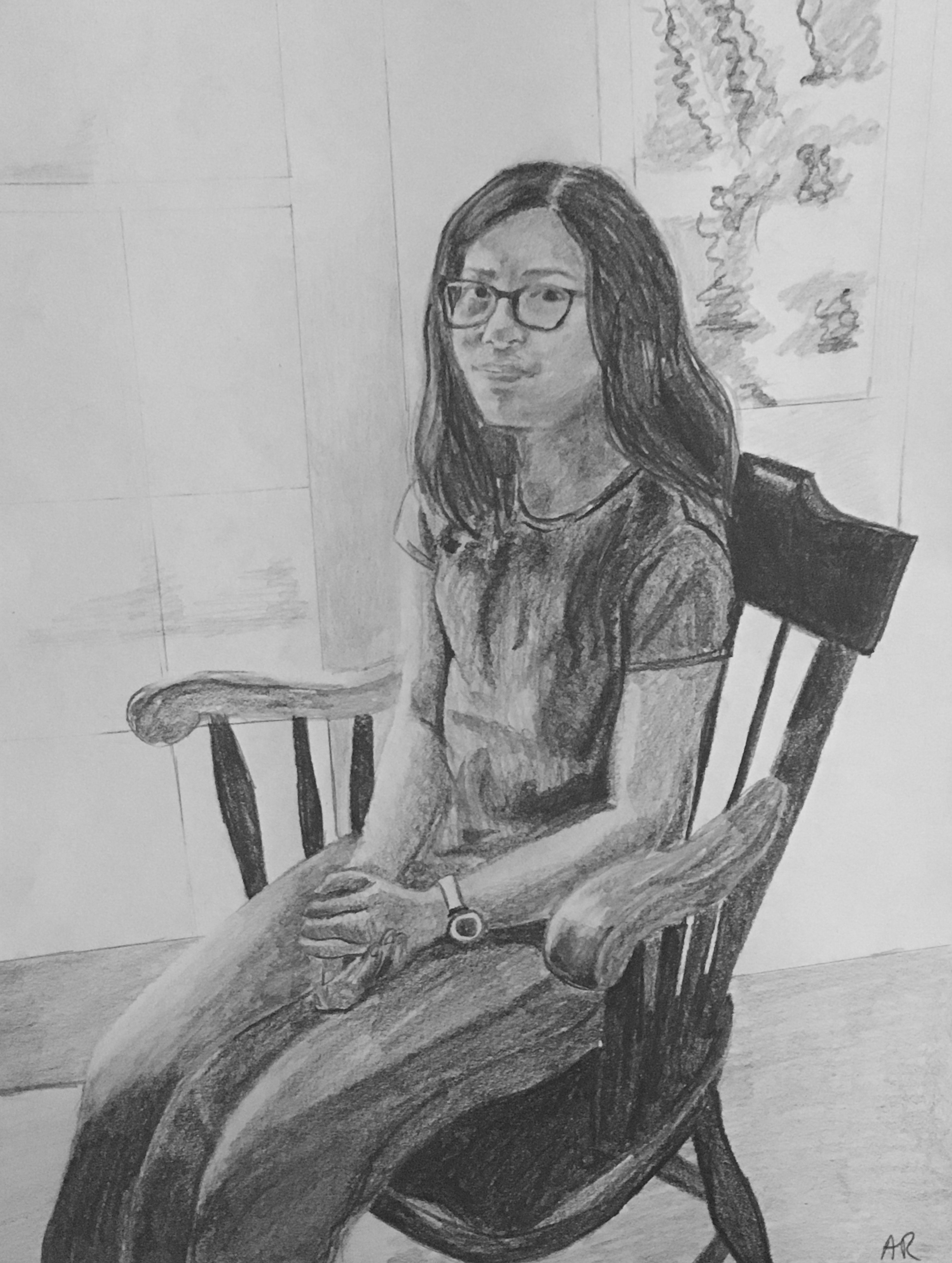 8" x 10" - graphite on paper (2020)