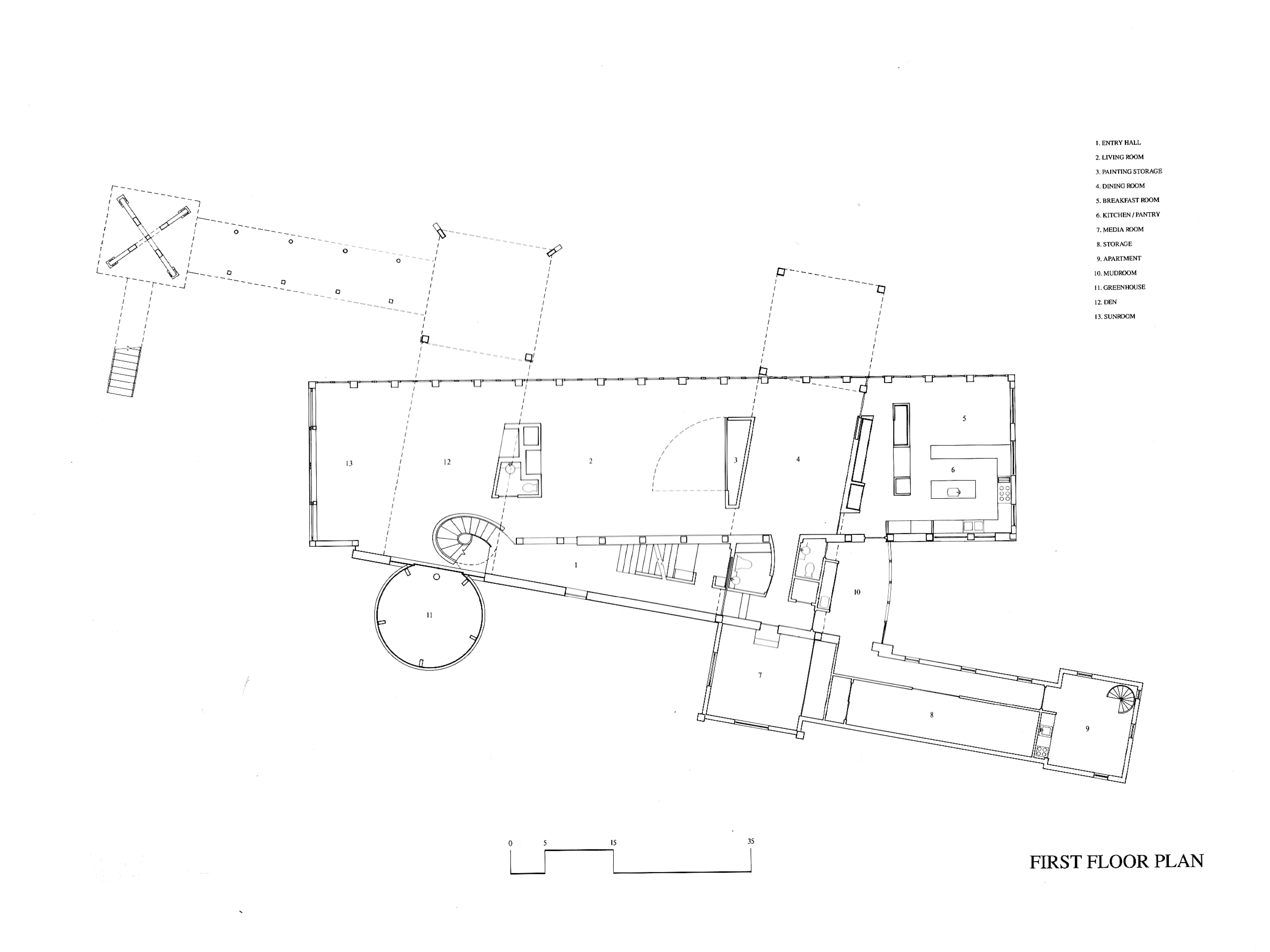 First floor plan