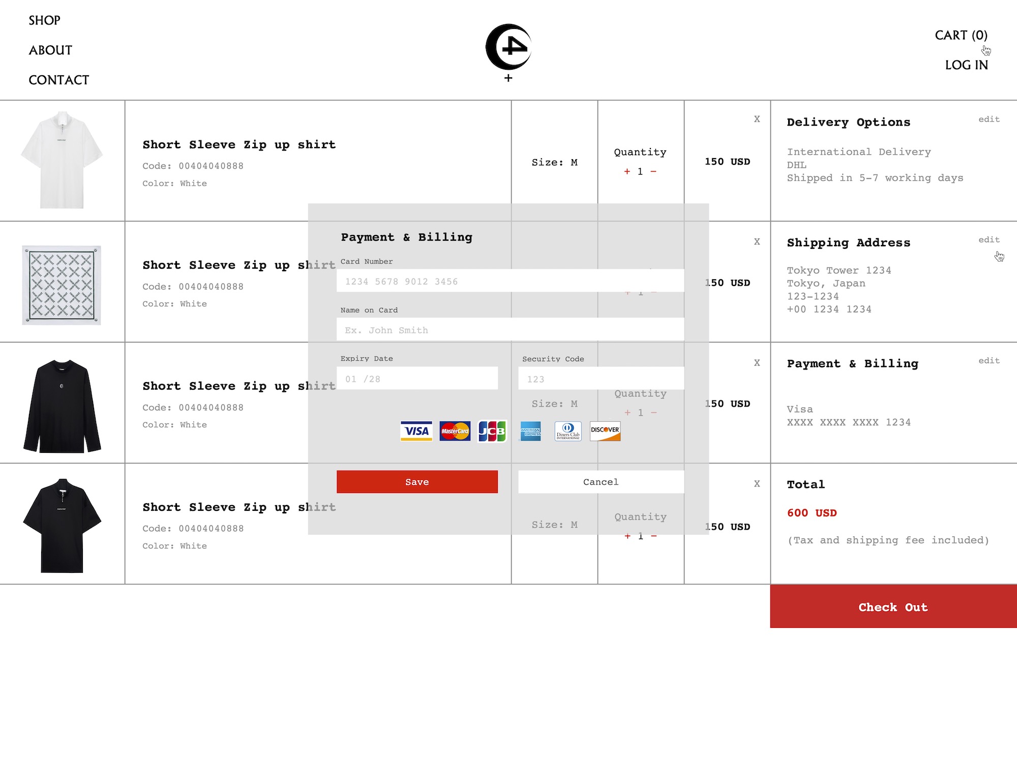 USER CAN EDIT THIER PAYMENT INFORMATION