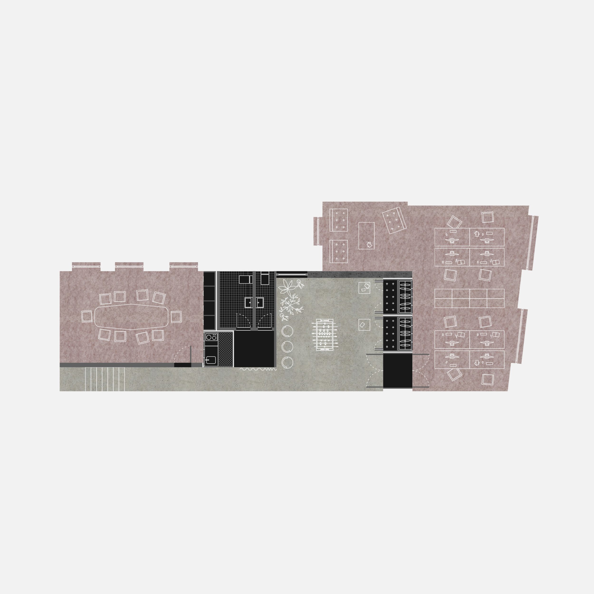 CO-WORKING KAISERSTRASSE, Competition 1st Prize, Karlsruhe / DE, 2019