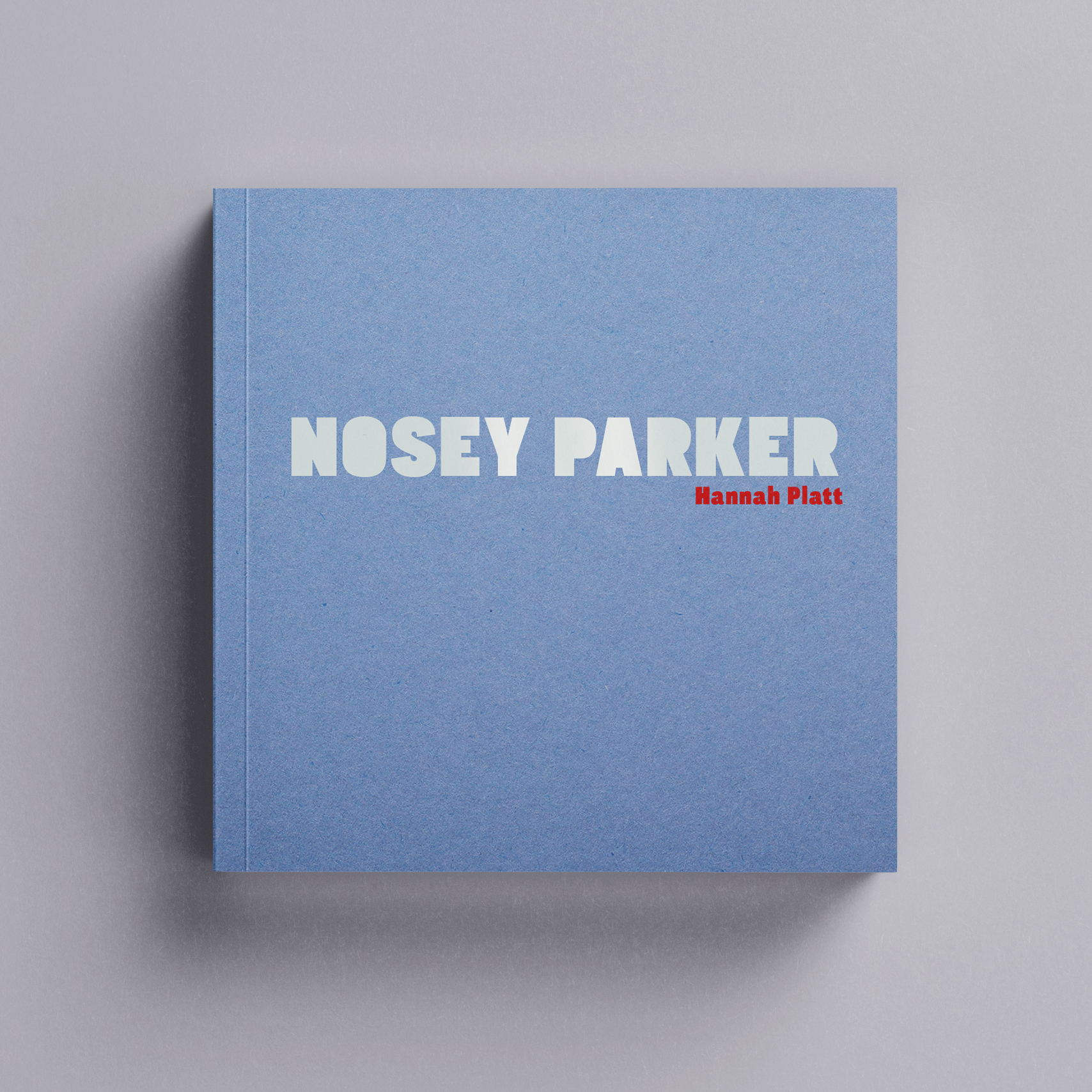 Nosey Parker Cover Mock Up 