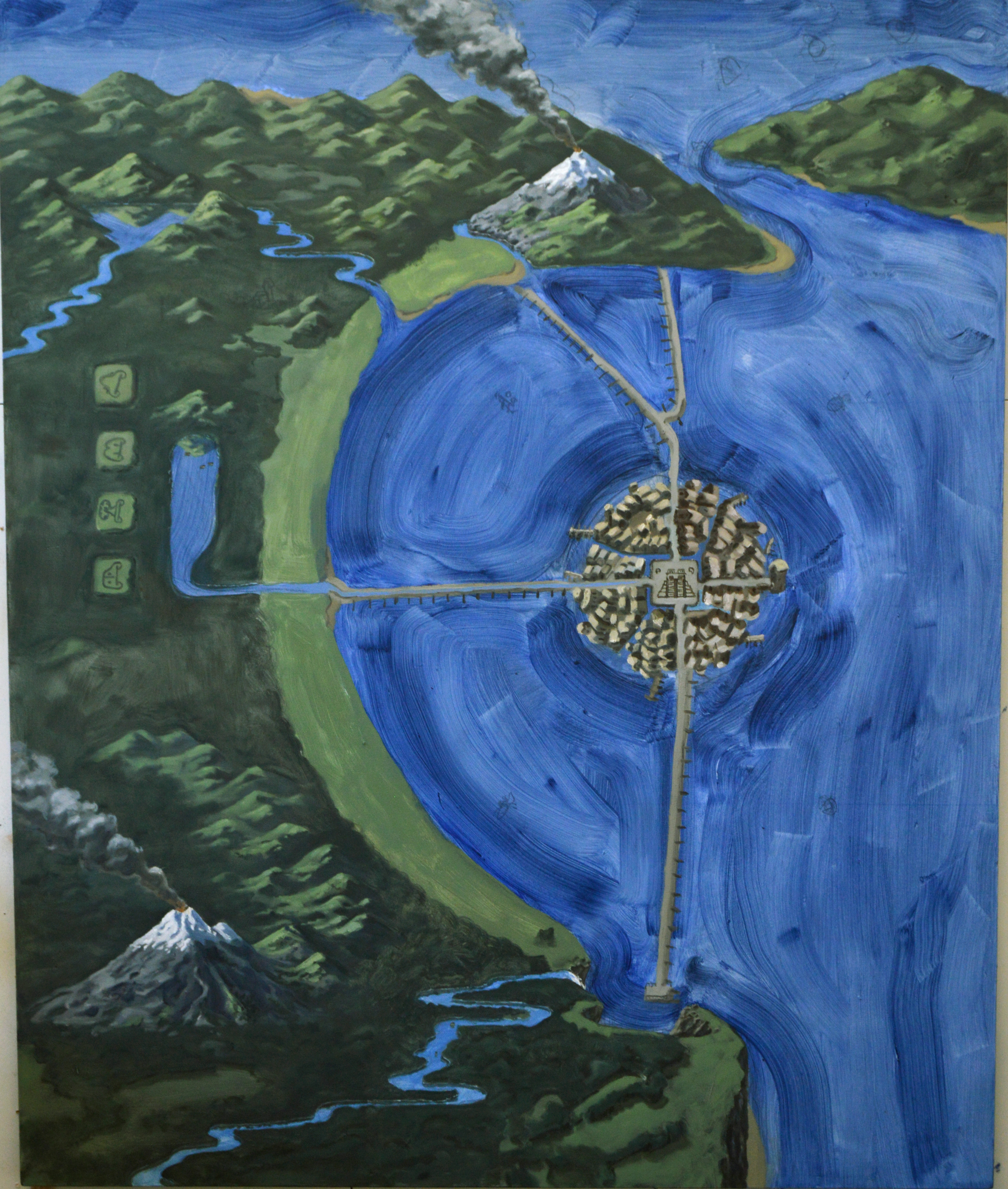 Untitled, 2021, Oil on canvas, 120 x 150cm