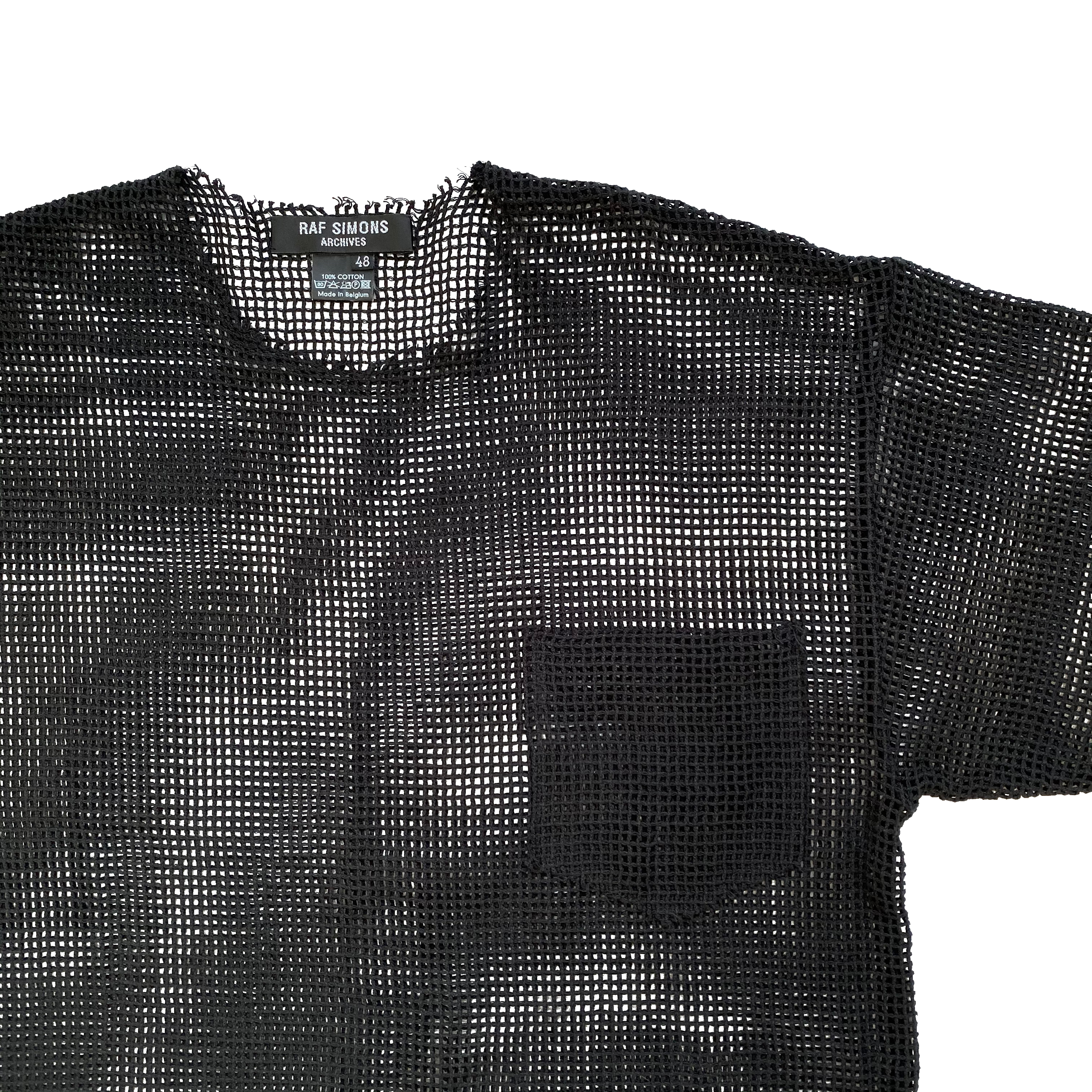 Raf Simons, A/W 1998-1999 Radioactivity Mesh T-shirt - La Nausée