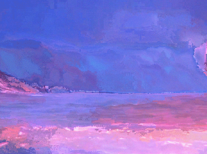 Visualiser by Mackleworth Studio for SG Lewis & Loods 'Paradise'. Released on Forever Days.