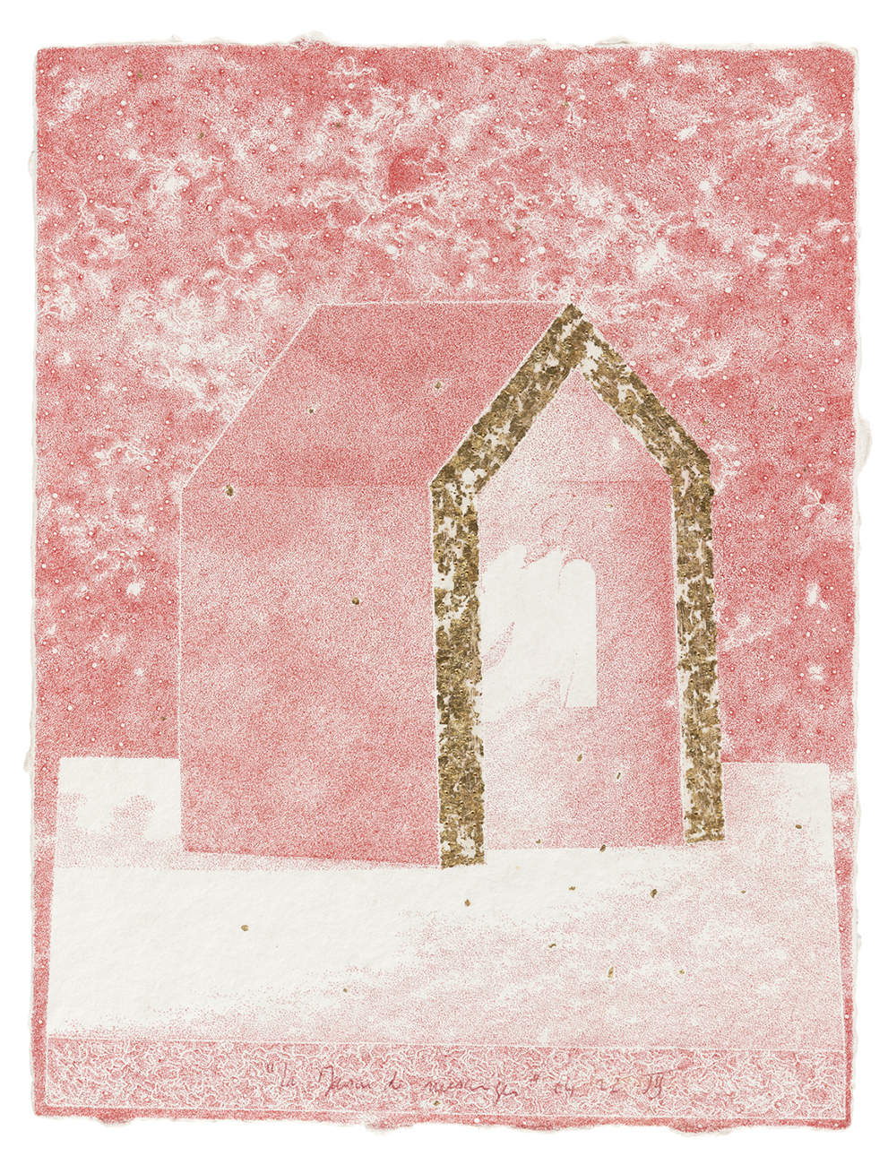 Jean-Luc Jehan La maison des mésanges (14), 2022 32 x 24 cm ©Tony Querrec Courtesy de l'artiste et de Ingert