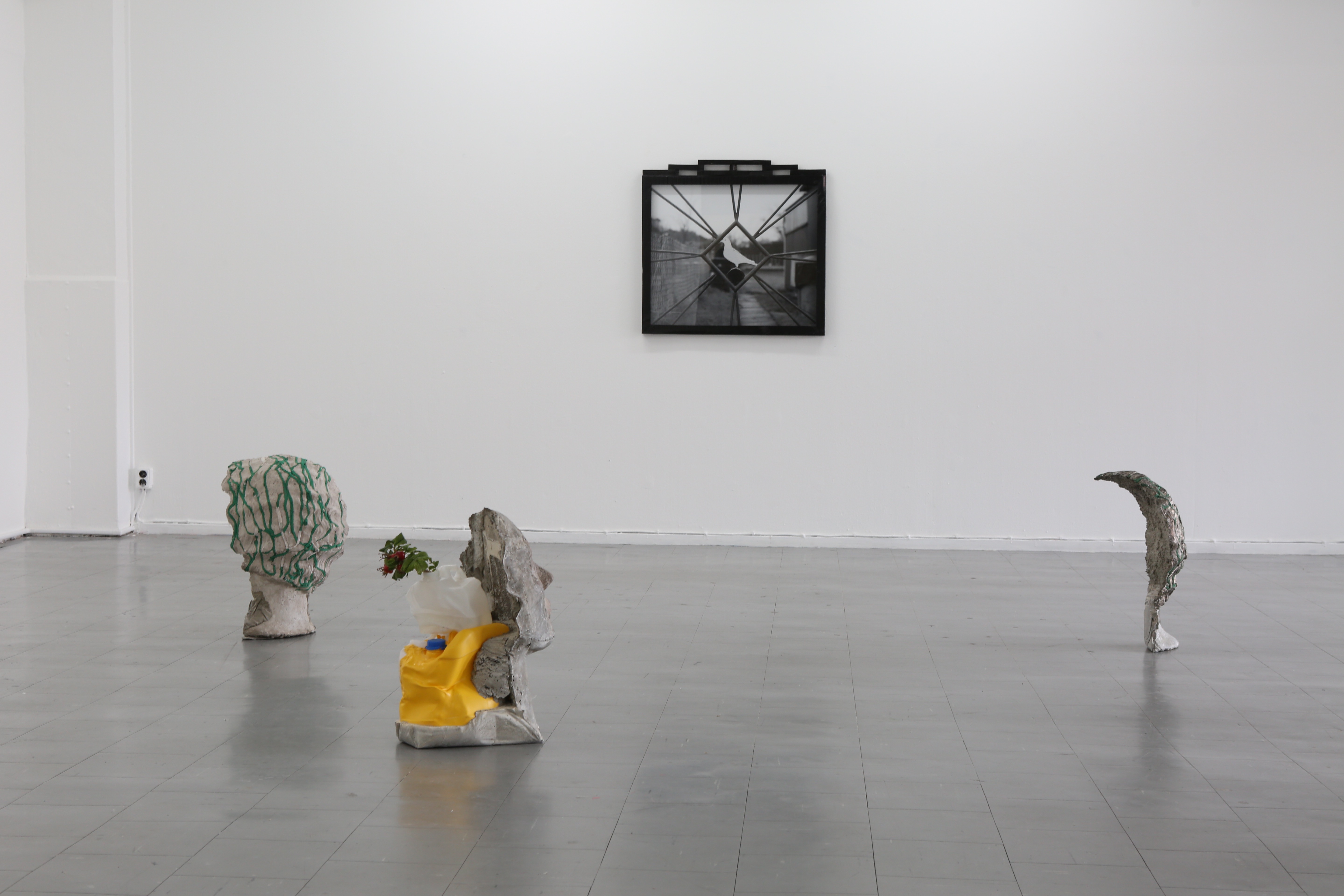 Paragoge With Matti Sumari at Sk&aring;nes Konstf&ouml;rening, Malm&ouml; 2017.&nbsp; With the works Lost Pigeons, cyanotypes on paper in walnut frames,&nbsp;from 2016 and Sanctuary, Inkjet print in hand built frame painted black,&nbsp;from 2017 An exhibition about two locations on the outskirts of Malm&ouml;. My part of the exhibition focused on a carrier pigeon club in Bulltofta, Malm&ouml;. One of the stories I picked up from the club was about a sunstorm disturbing thousands of pigeons during a competition 2005. Making them flying off in the wrong direction. This story is dovetailed with one that takes place in the 18th century about the blue Rodrigues pigeon on an island outside of Mauritius. French colonisers appear on the island and eat all of the pigeons since they are so easy to catch. The Rodrigues pigeon becomes extinct and very little is known about it since. In 1761 the French astronomer Alexandre Guy Pingr&eacute; arrives to the island to observe the transit of Venus. He is known to have bad eye sight and weather conditions at the time does not make his observations easier. He fails to see the the transit and before he leaves the island also notes that none of the blue pigeons that were said to live on the island can be found anylonger.&nbsp;