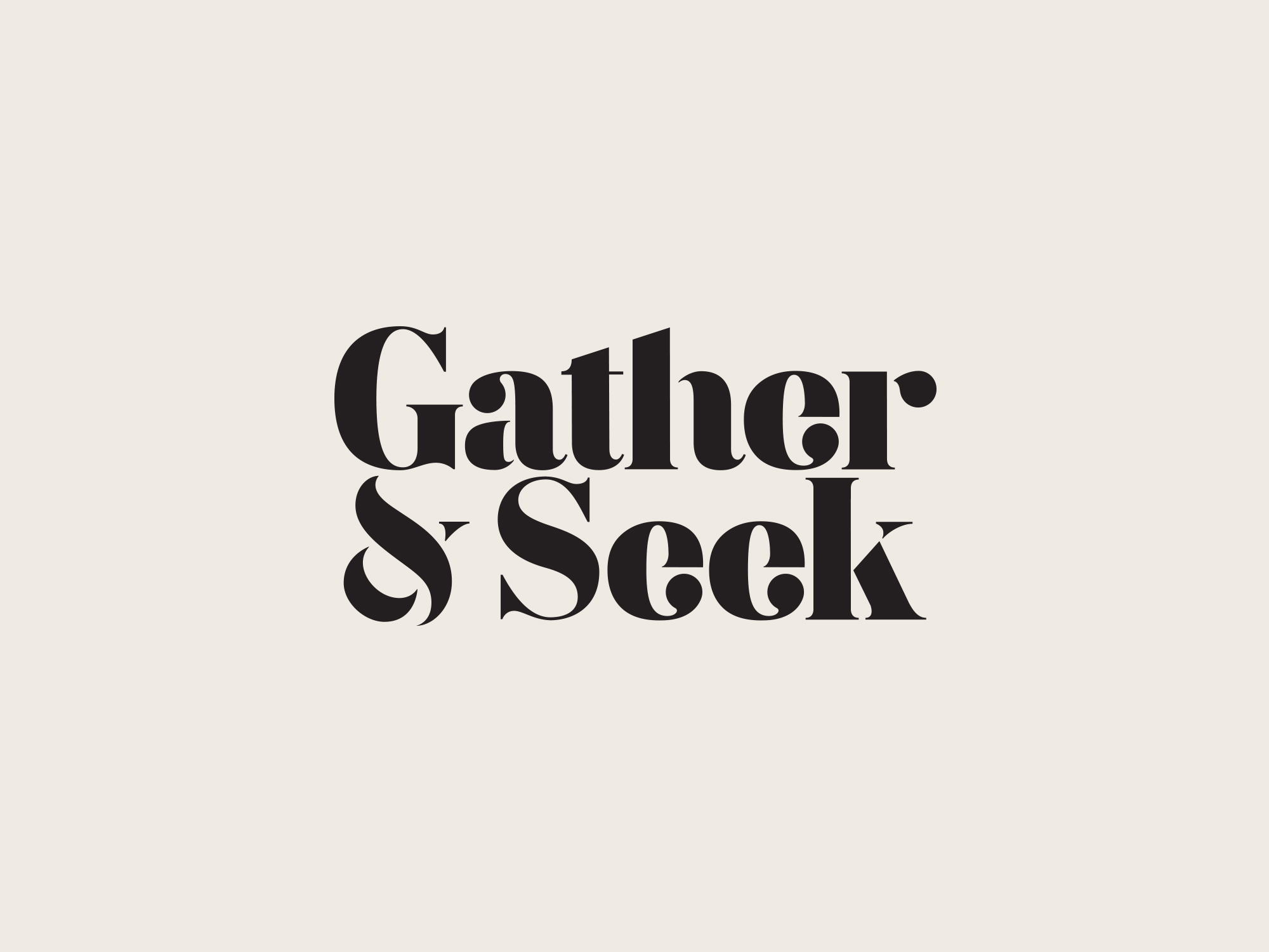 Gather Seek Logo Refresh Melissa Deckert