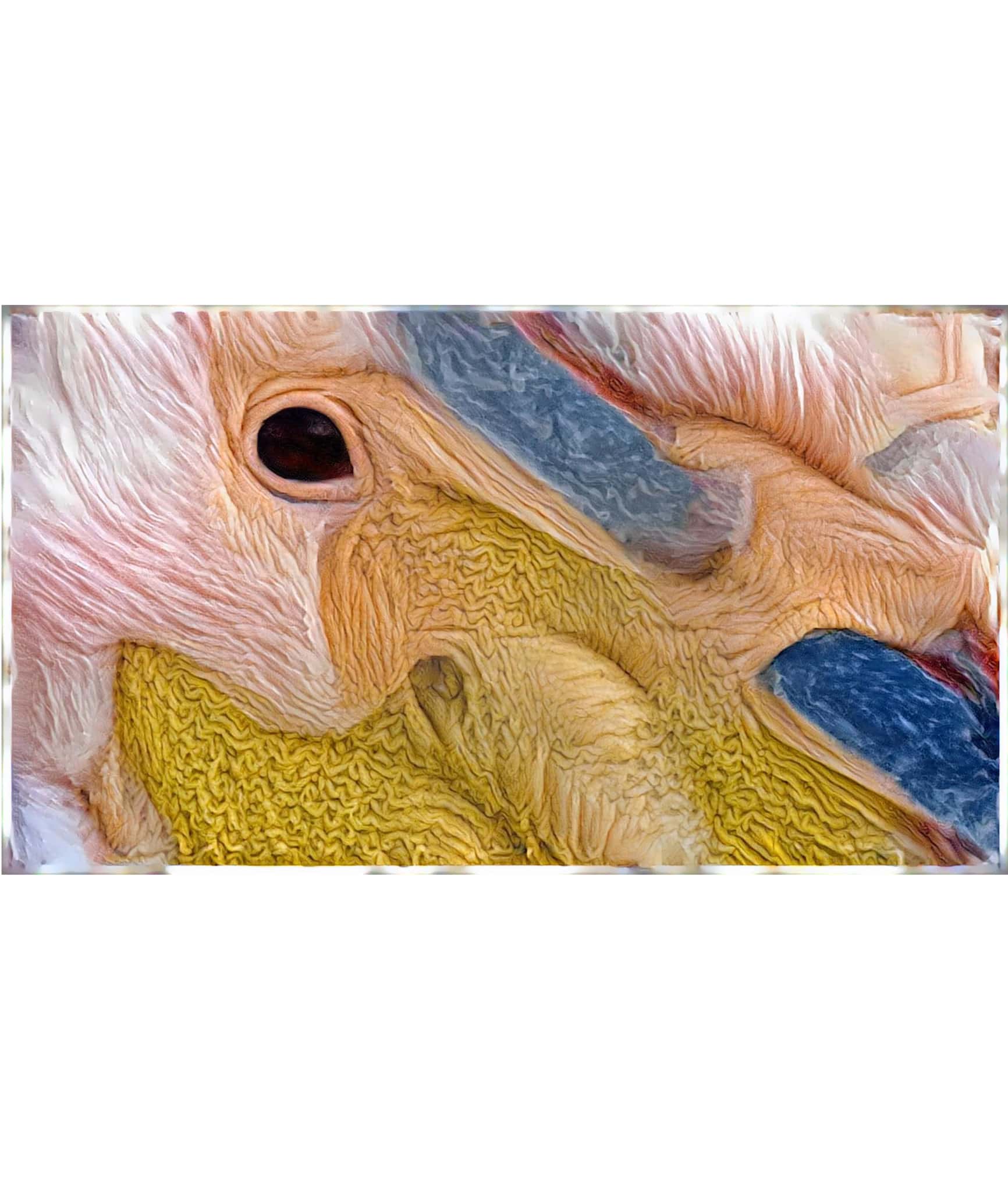 Neural algorithm Output layers. Anton Bundenko, 2020. New Nature series. Data, neural algorithms, digital (sketch / material for artwork).