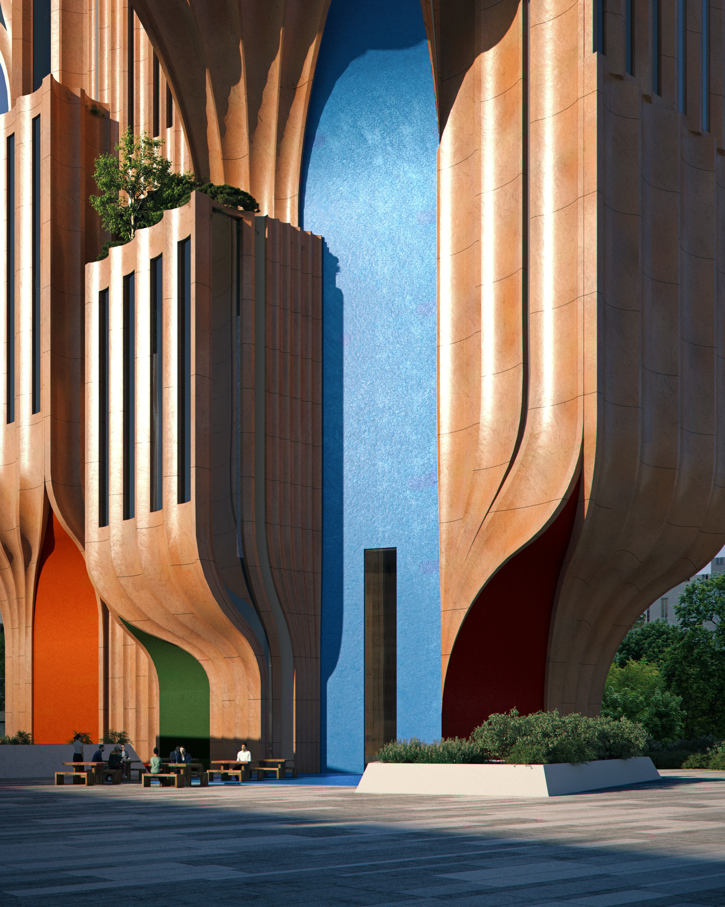 Rendering Exterior Street View @Proloog