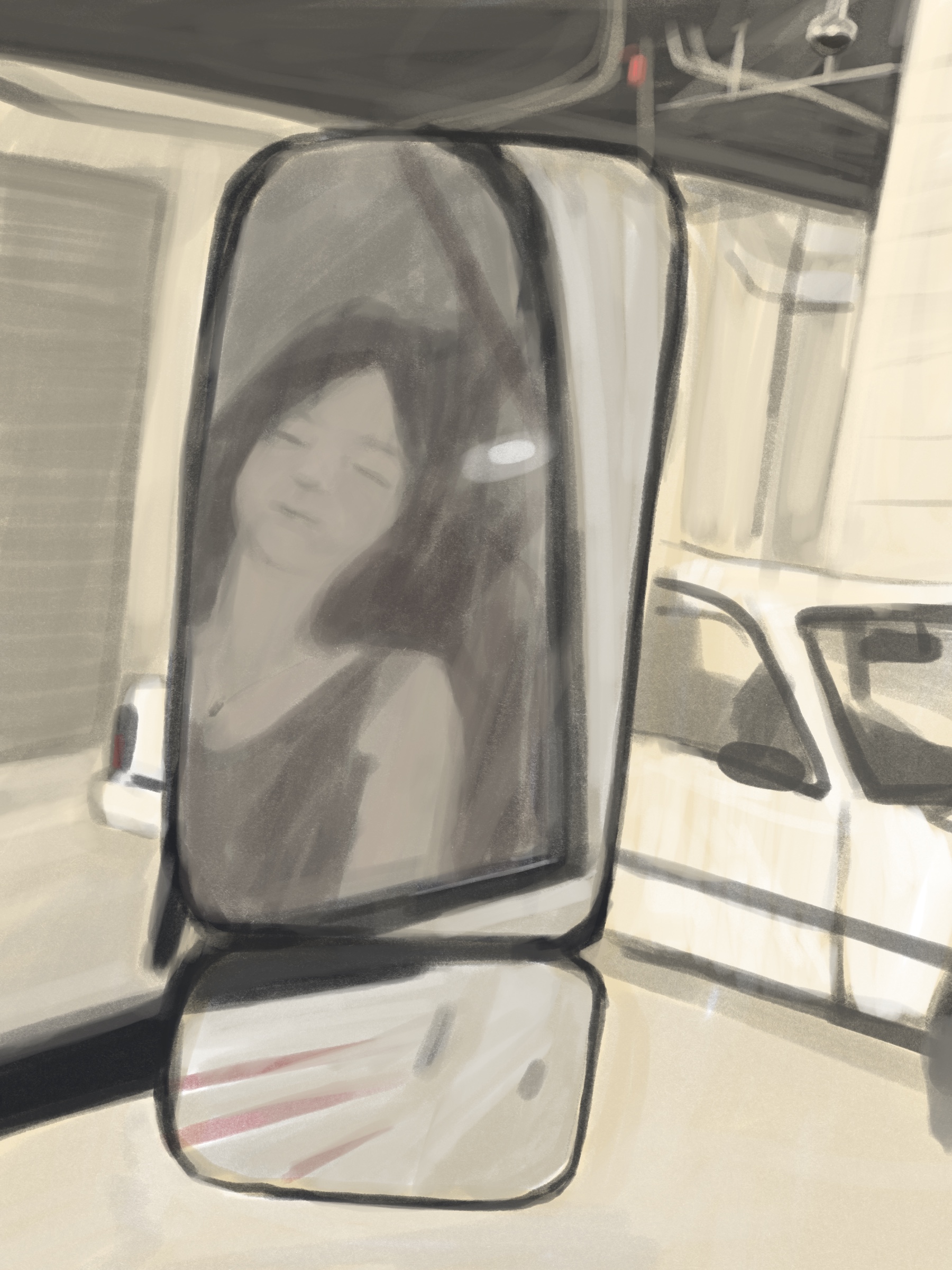 Postcard, Move-out Day