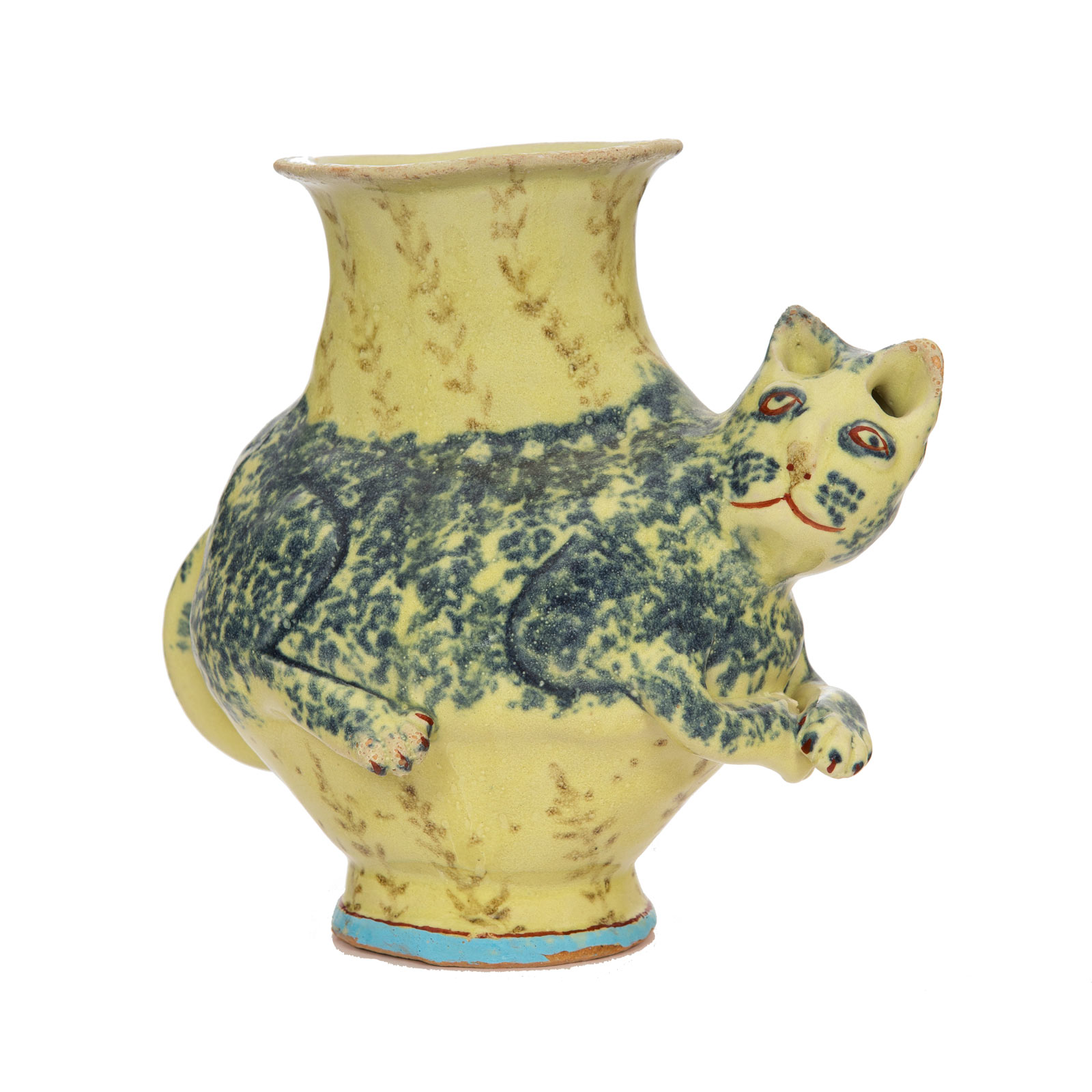 Cat vase, 02.2017Glazed ceramic stoneware