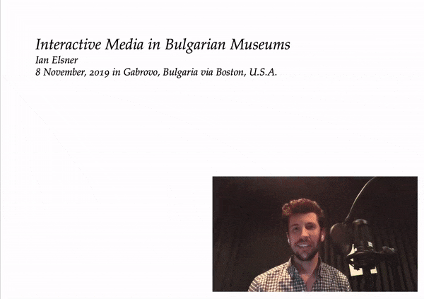 Interactive Media in Bulgarian Museums, House of Humor and Satire Gabrovo, Bulgaria 2019