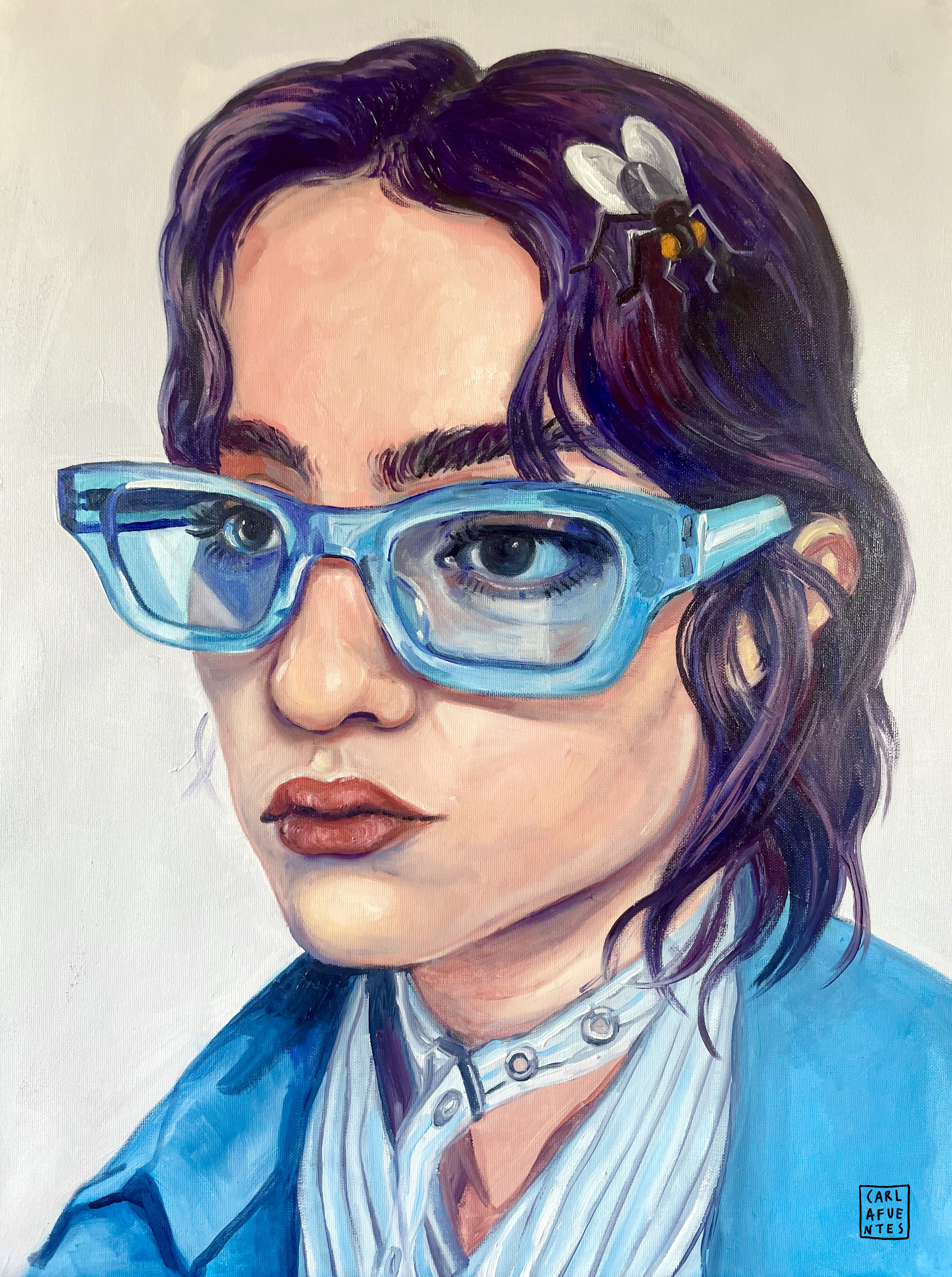 Gafamosca. Oil on canvas. 2020