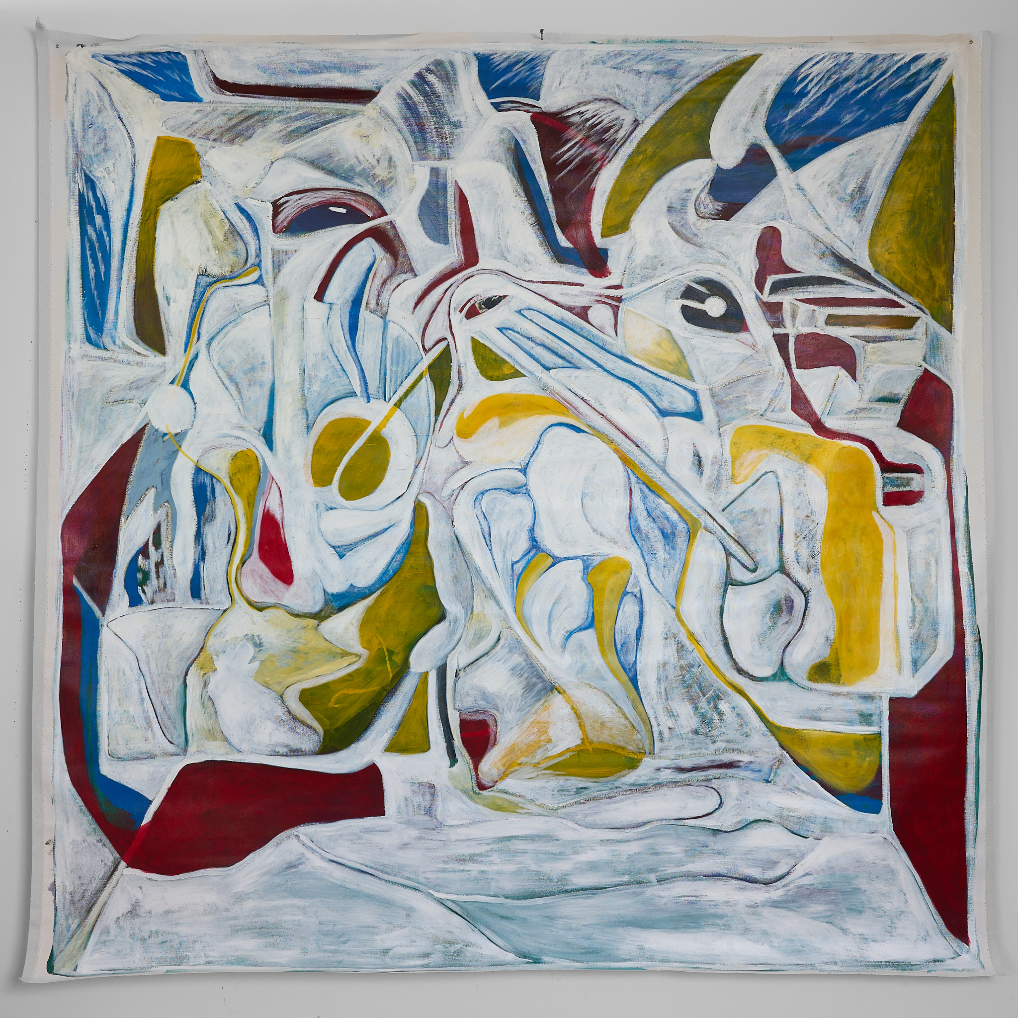 Untitled 60x60 Acrylic on Canvas 2025
