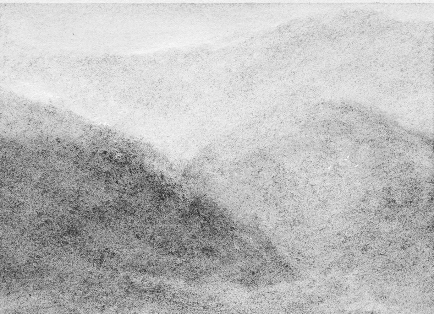 Wudangshan (XIV)gouache on paper14 x 19 cm, 2018