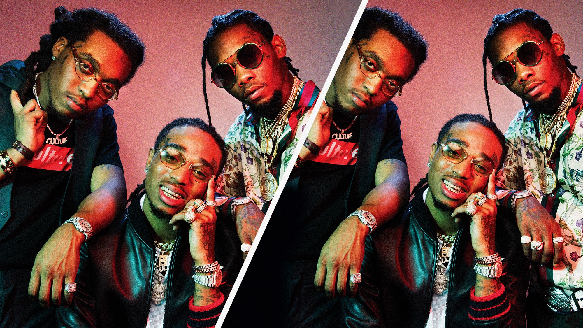 MIGOS, YOUNG THUG & TRAVIS SCOTT OUTFITS IN GIVE NO FXK [ft QUAVO, OFFSET &  TAKEOFF] 