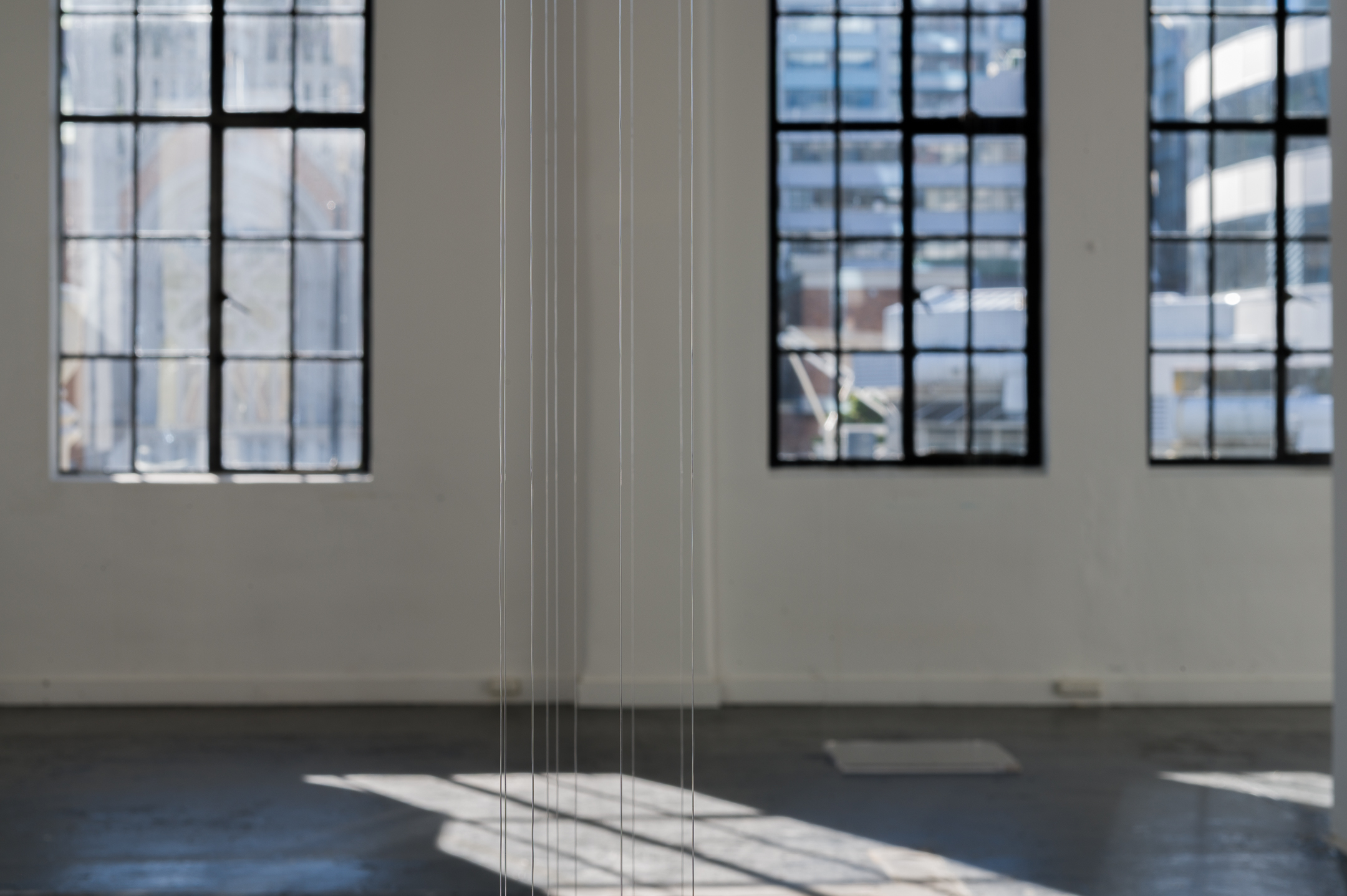 Outset, installation view, Level 4, 99 Willis Street, 6:06PM, 11 November 2025
