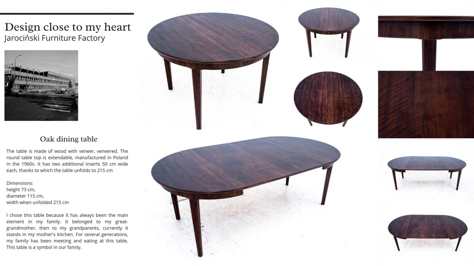 Marcelina Mrozicka, Design close to my heart