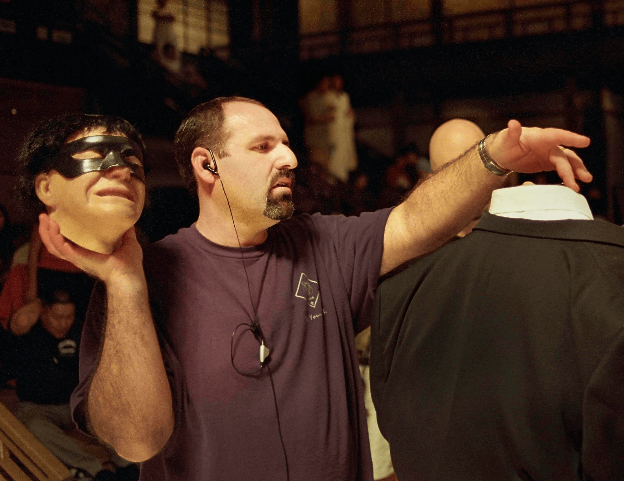 Howard Berger on the set of Kill Bill: Vol. 1 (Quentin Tarantino, 2003)
