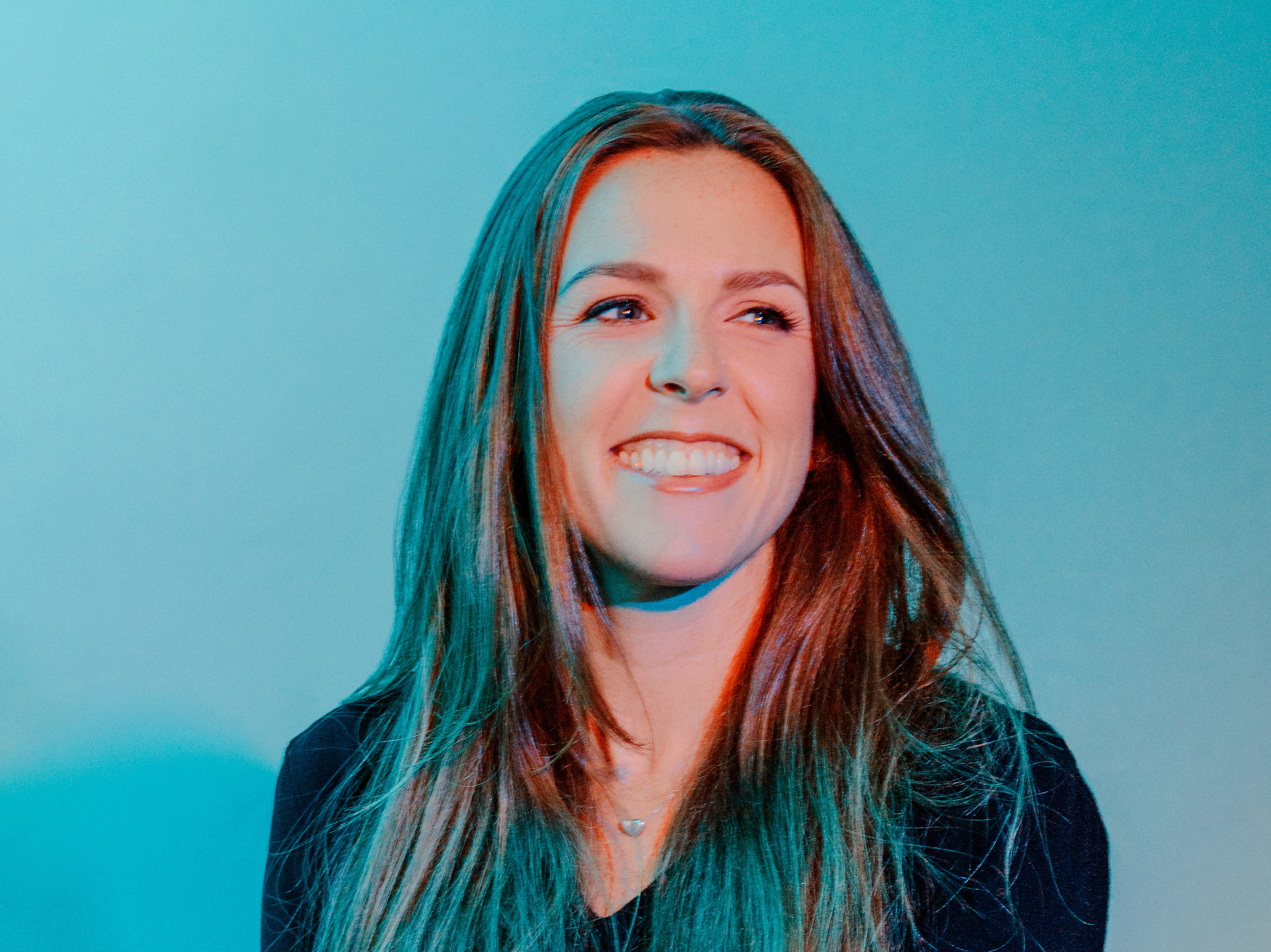 Caitlin Kelly, Founder; Make up by Kathy Zikas