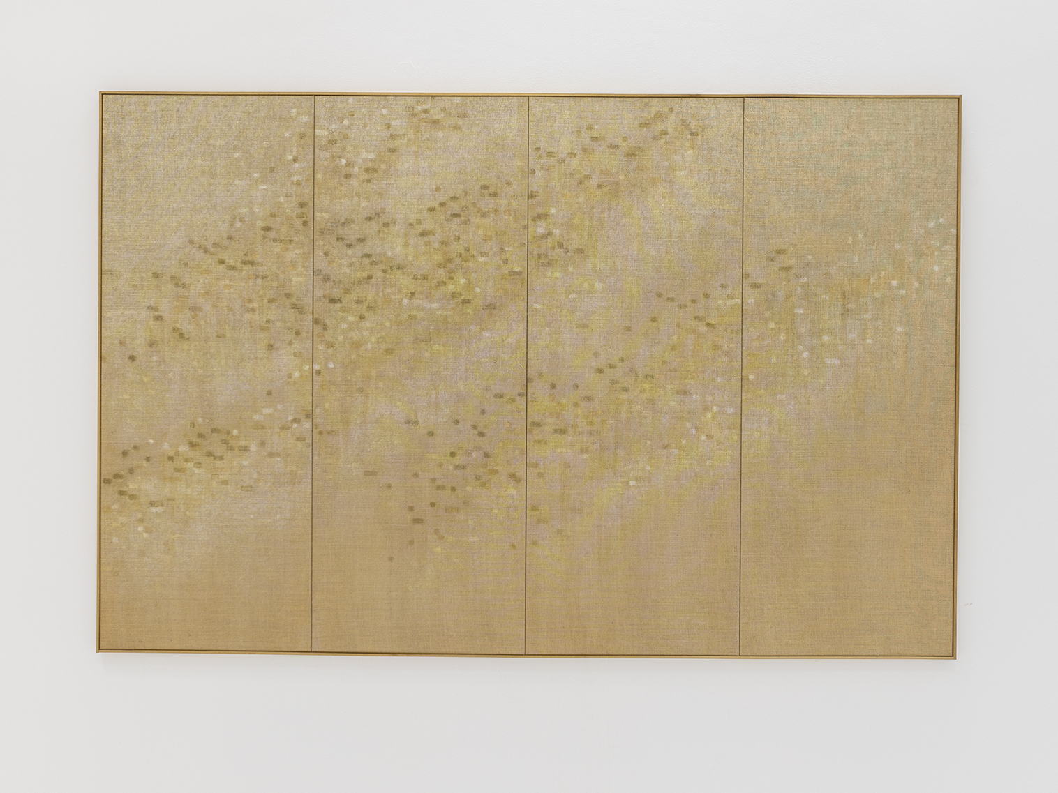 RL 51, acrylic on jute, 170 x 260 cm, 2024