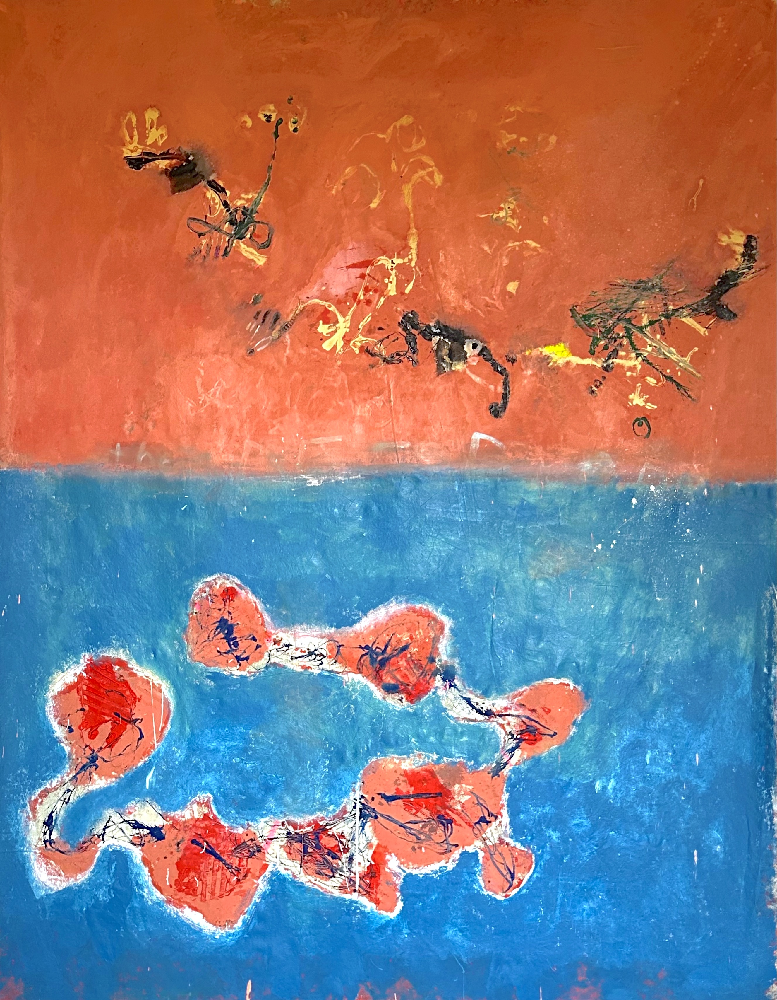 and throw it in the oceanMixed Media on Canvas 166cm x 130cm