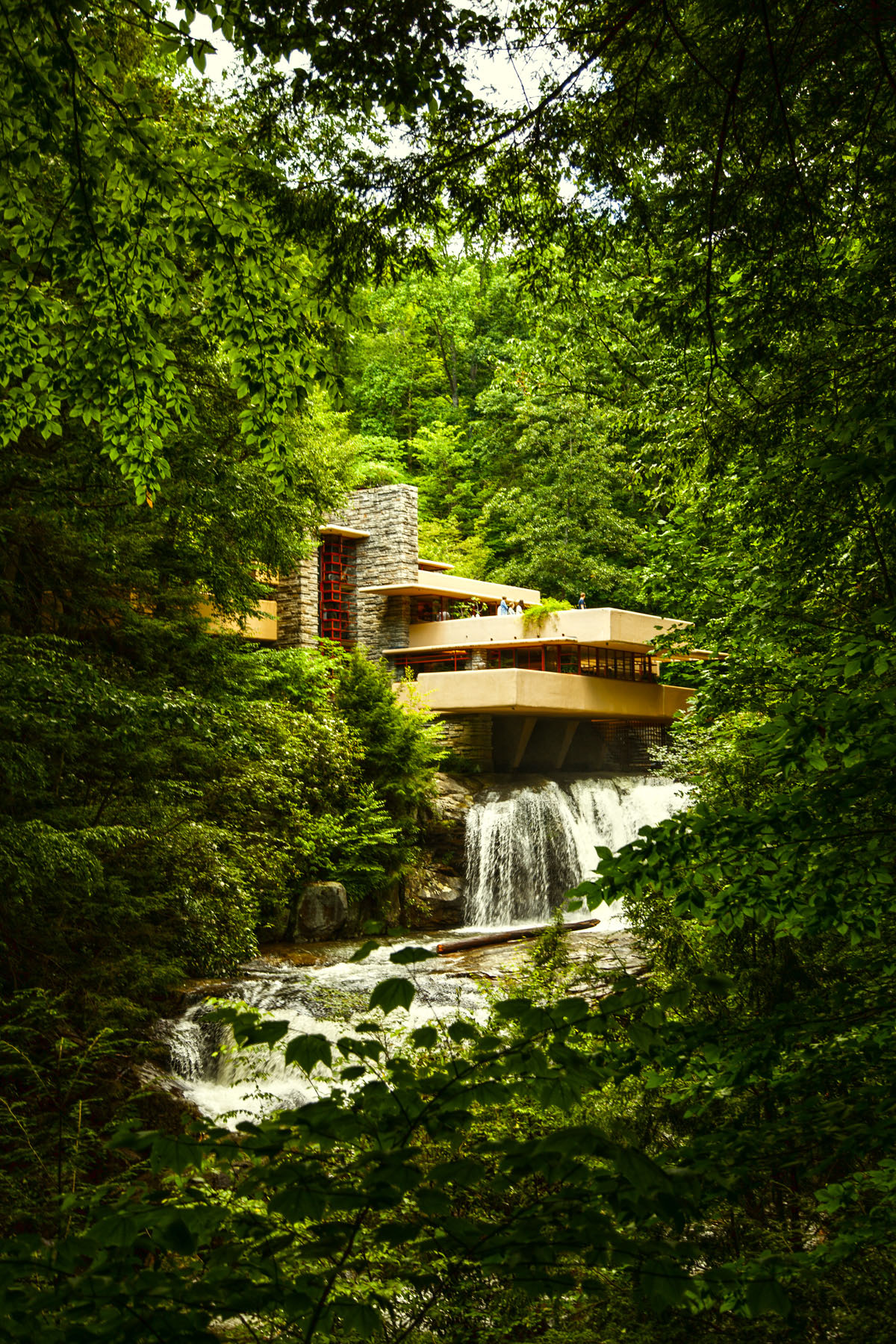 Frank Lloyd Wright, Falling Water, 2017