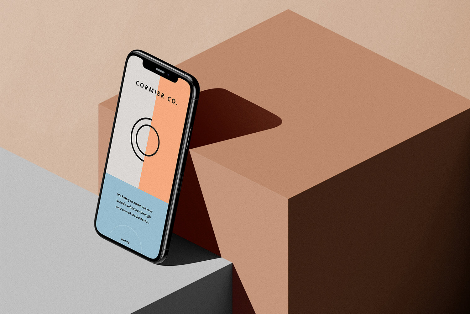 Cormier Co | Visual identity including logo and website design