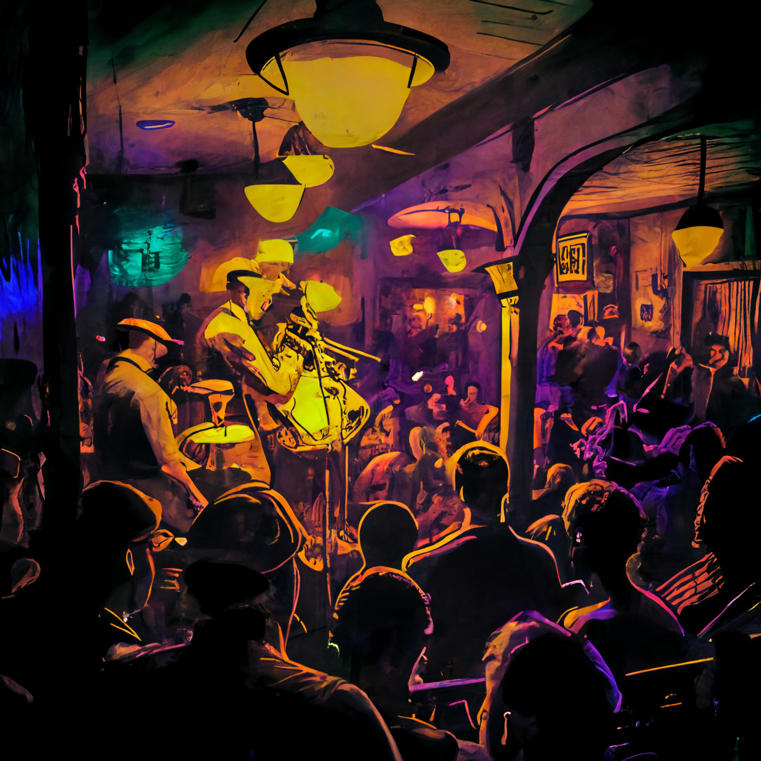 The Black Cat Jazz Club, New Orleans
