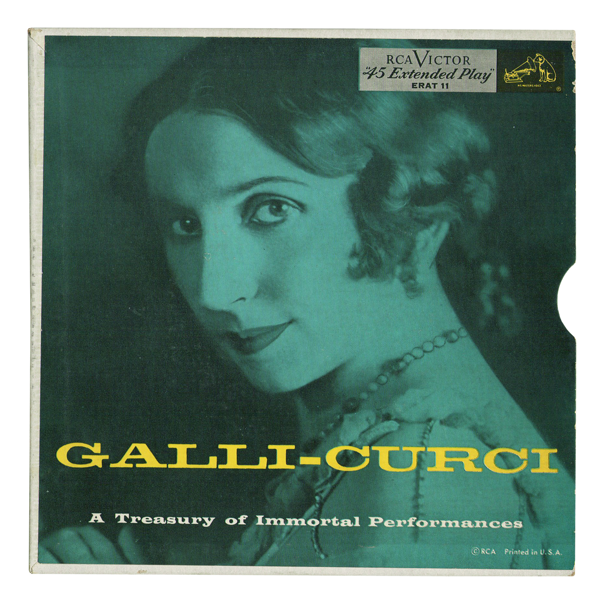 RCA Victor ERAT 11 Various Amelita Galli-Curci | Tito Schipa Design: Uncredited