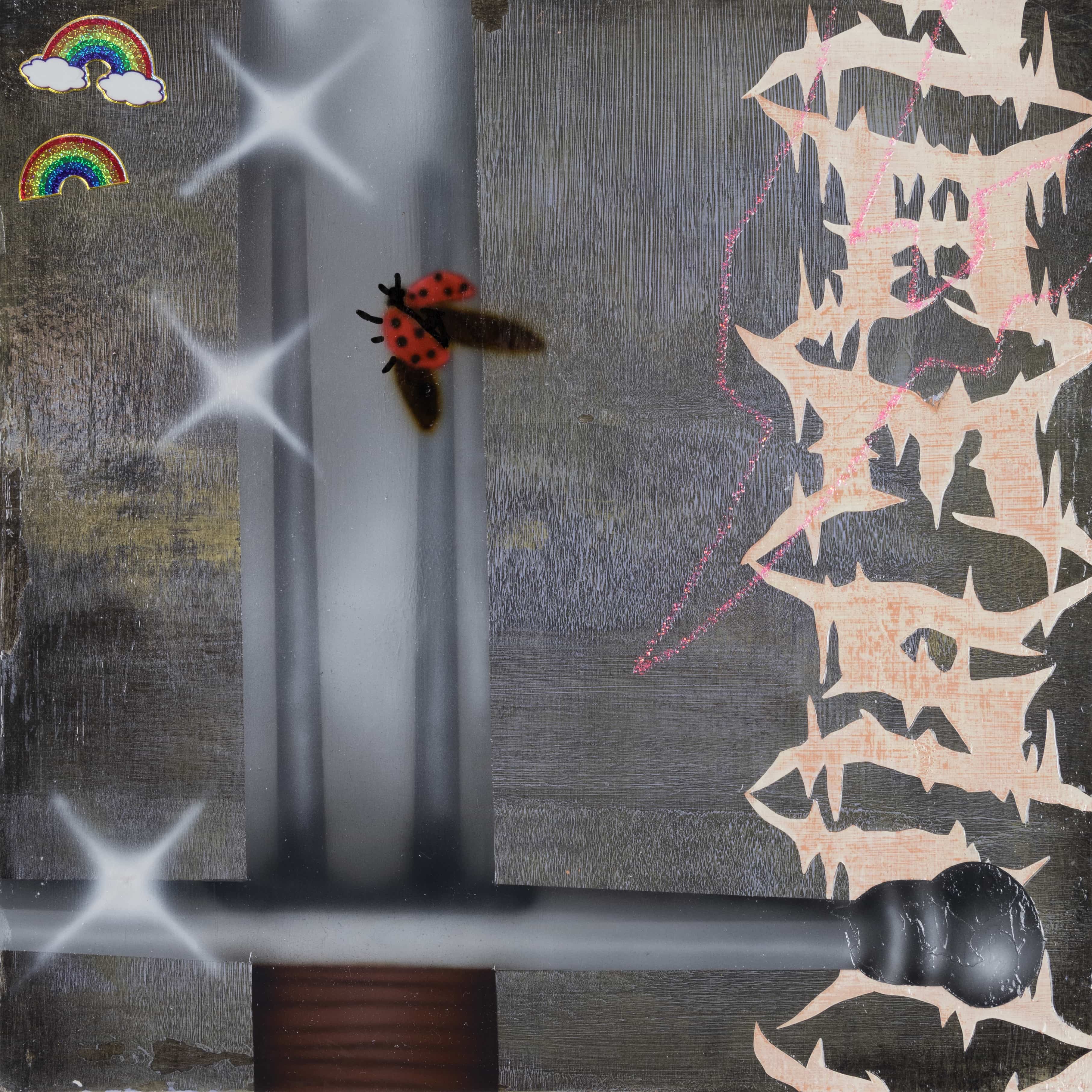 Excalibur // Mixed Media on Board // 20x20cm // 2022