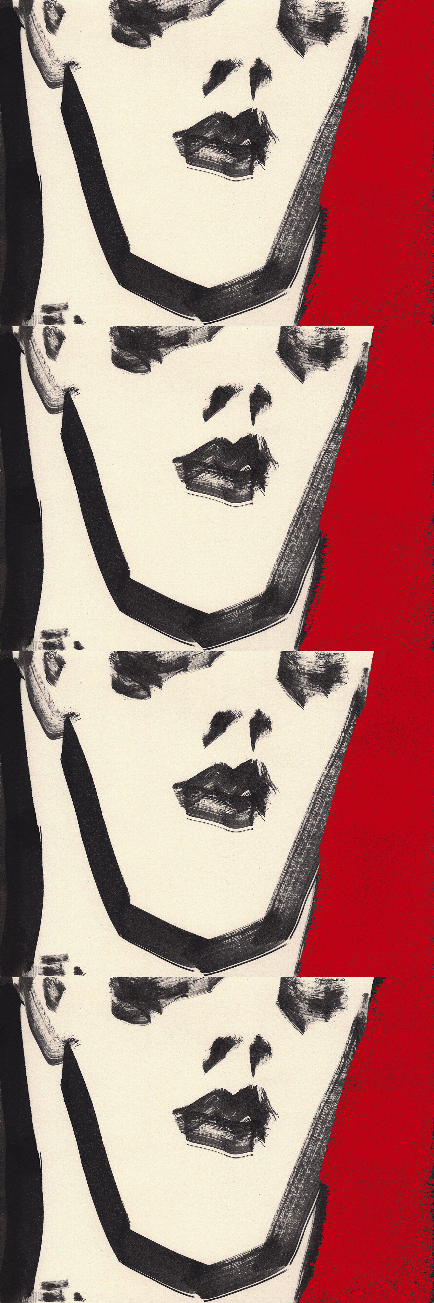 Insomnia, 2017, digital print on paper, 21*60(cm)