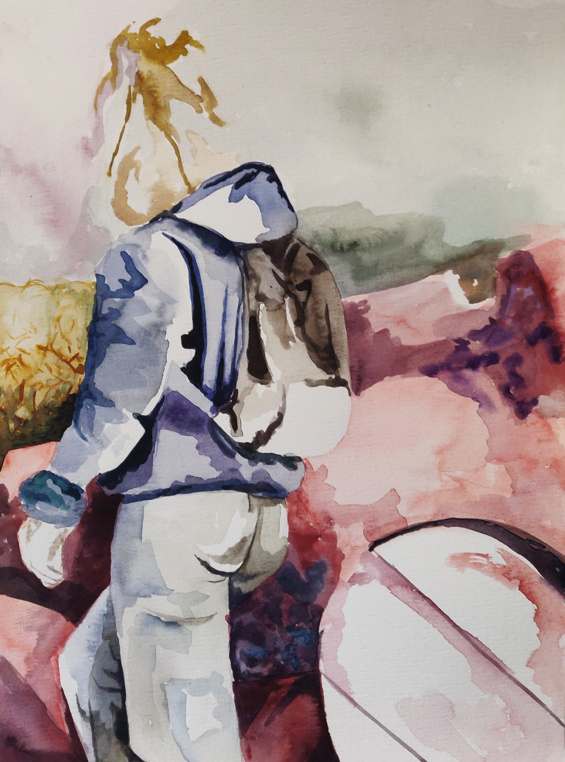 Aquarel, 320 x 240 mm, 2020