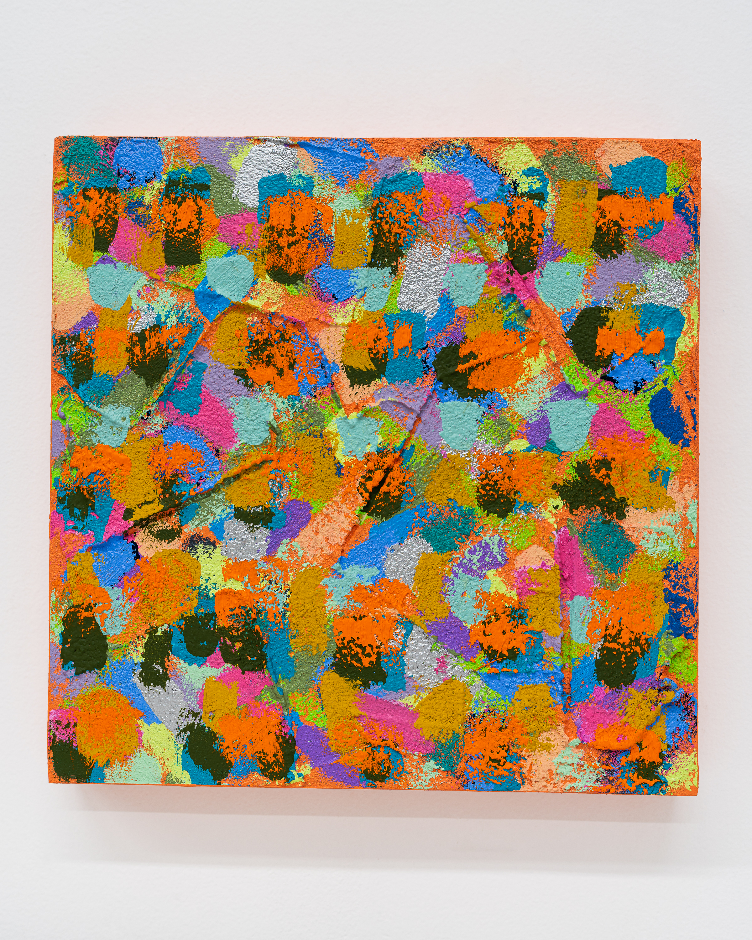 Stucco Painting 82, 202212 x 12 "