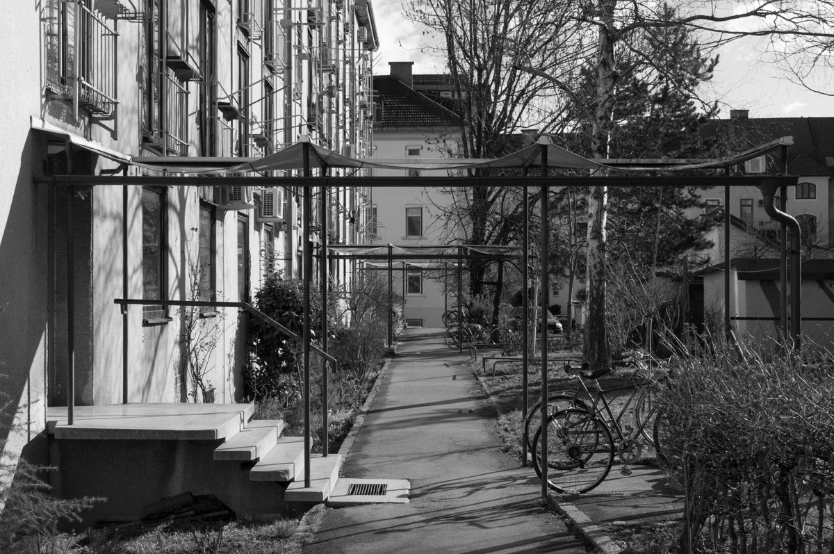 Stanovanjski blok na Taboru, Ljubljana / 1958, Stanko Kristl