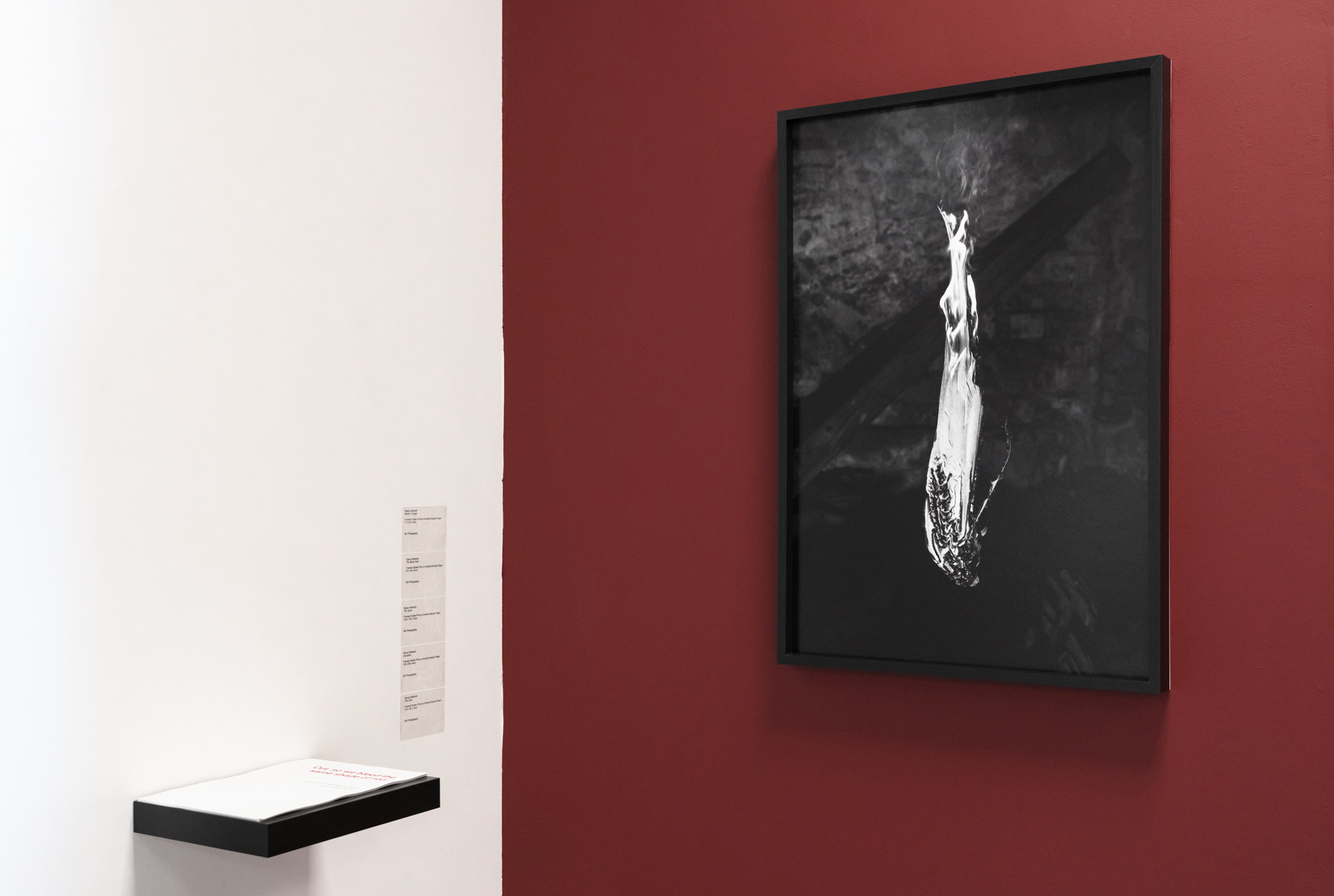 Mother Tongue (2019). Archival inkjet print on baryta, mounted in lime wood frame, 79x54cm.