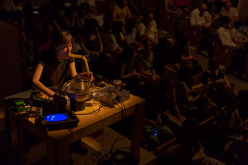 [Vostok], cineperformance, 19º Festival Videobrasil, SESC Pompéia – São Paulo, Brazil, 2015