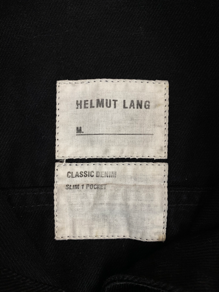 HELMUT LANG SS03 Denim Leather Combo Jacket - ARCHIVED