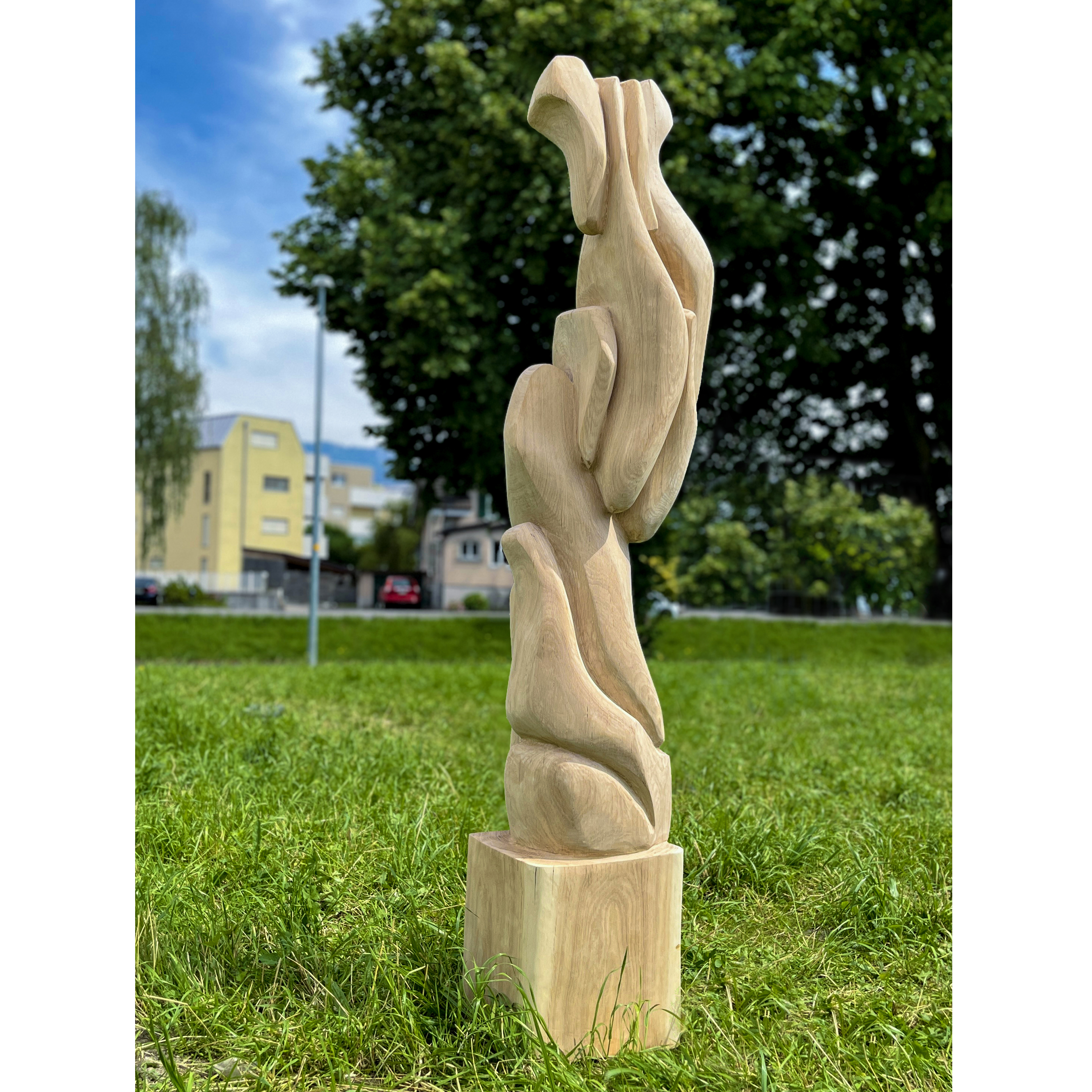 2024/Makro und Mikro-Der Tanz Der Natur/Wood - (Sold)