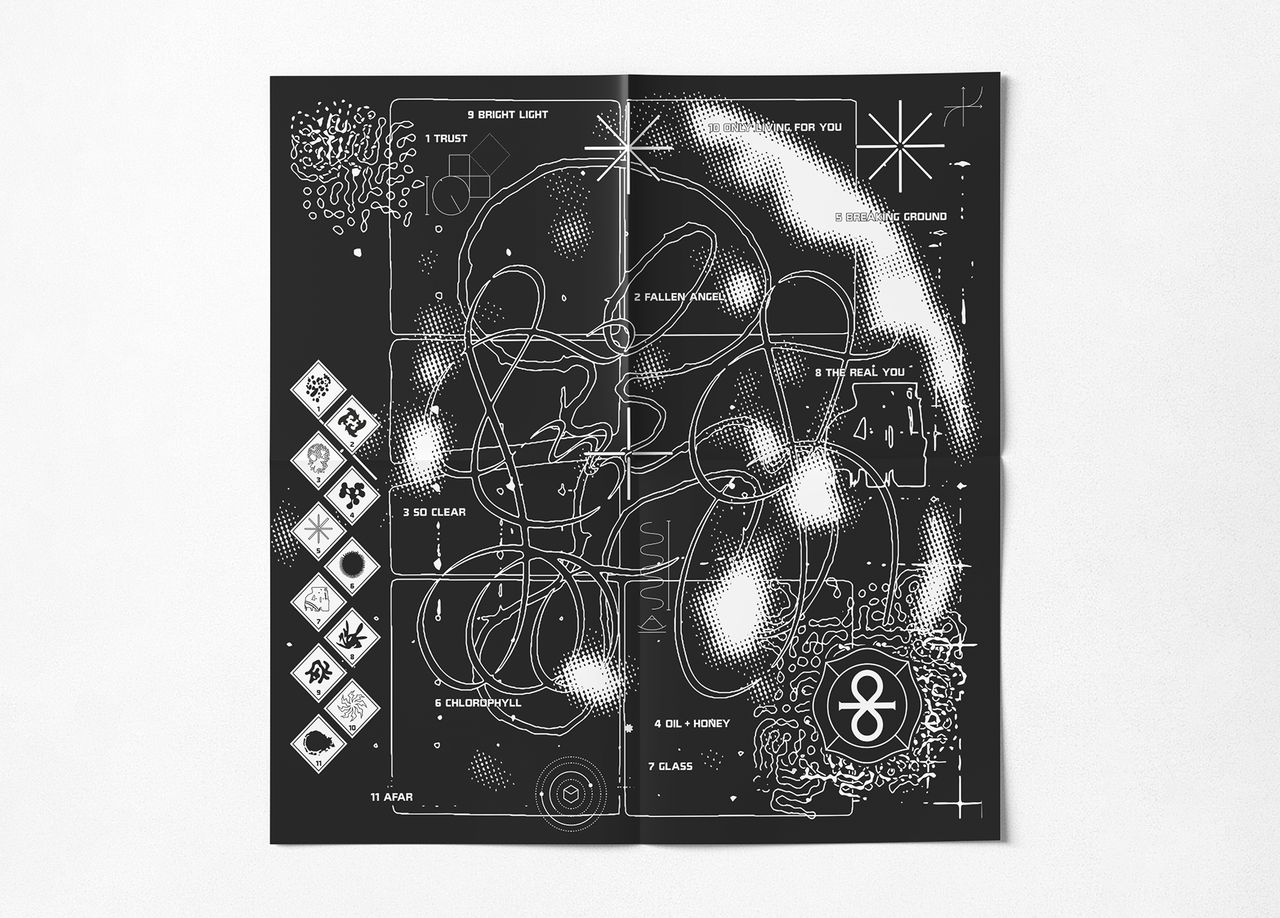Poster inside Vinyl