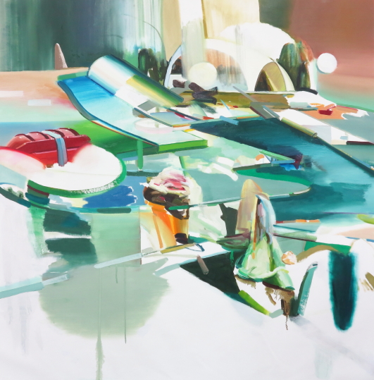 Still 95, oil on canvas, 120 x 120 cm, 2013