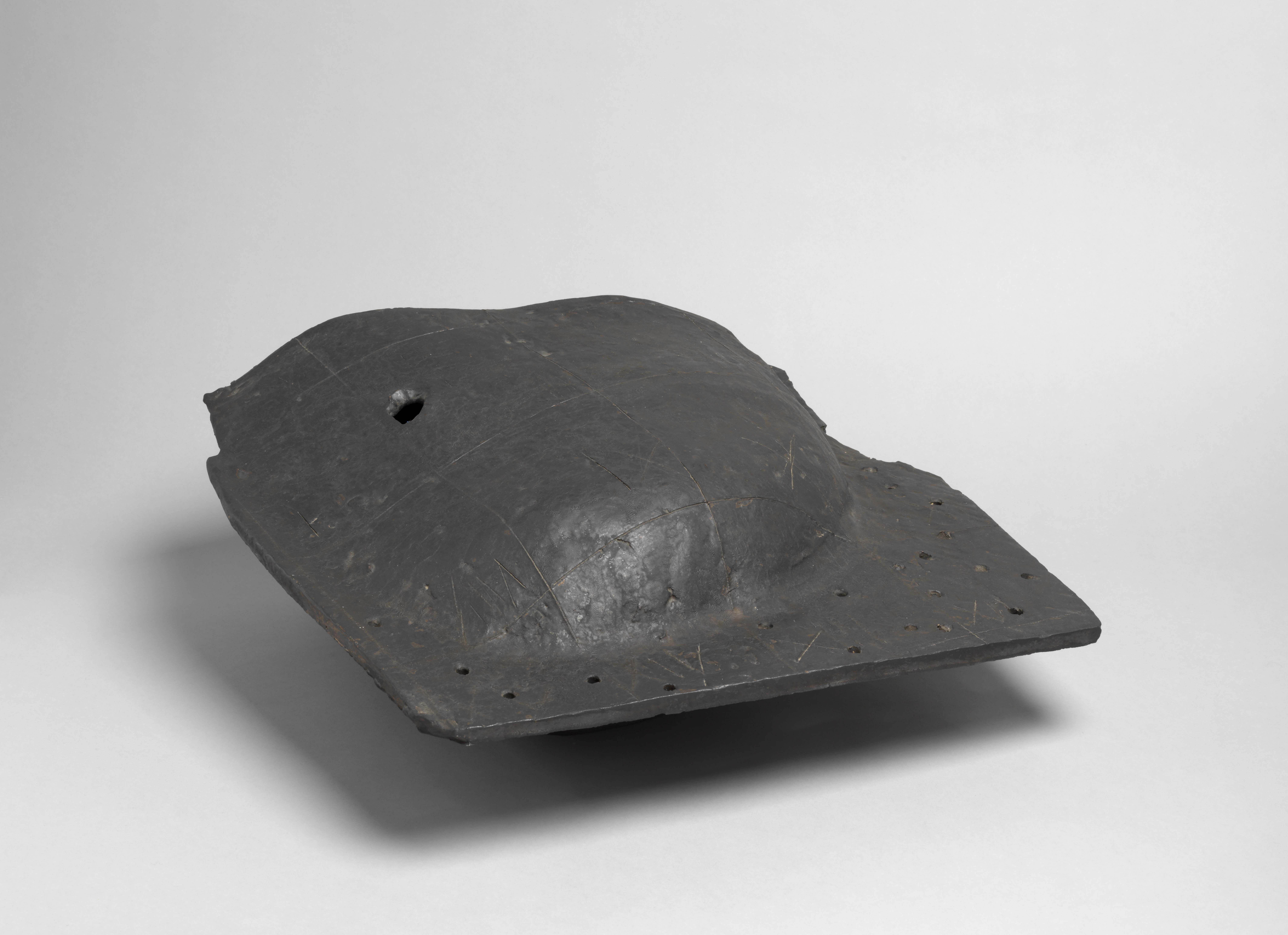 Flat Vessel with Pierced Holes