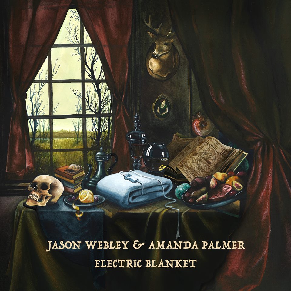 Electric BlanketAlbum art for Jason Webley & Amanda PalmerWatercolor and Gouache8"x8"2018
