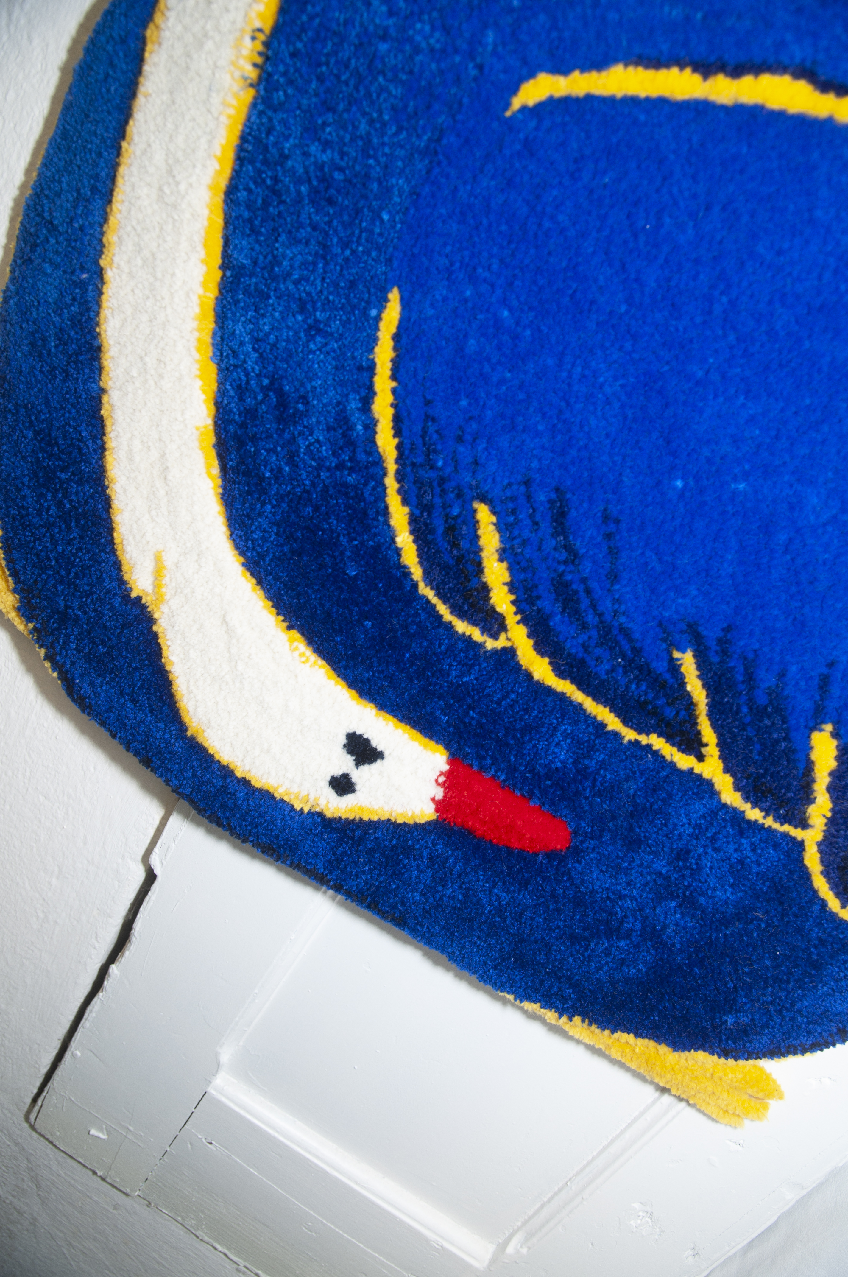 Schwanensee, Teppich, 69x125cm, 2022