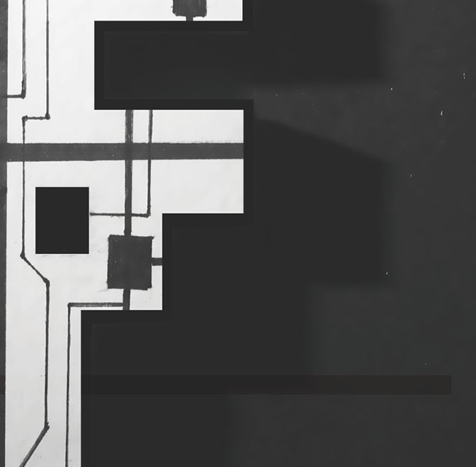 The Entanglement of Negative and Positive Space