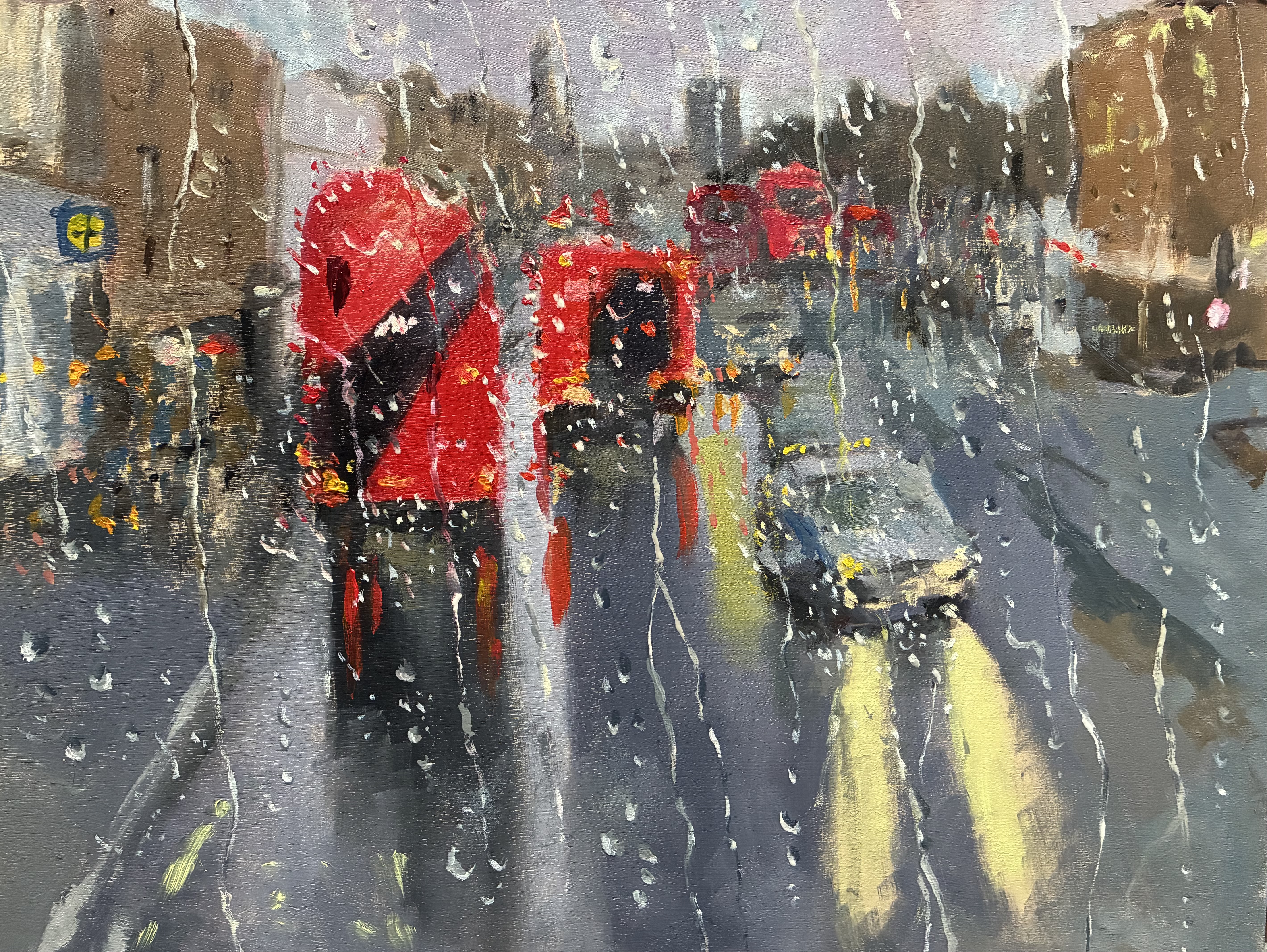 Denmark Hill, towards Camberwell Green