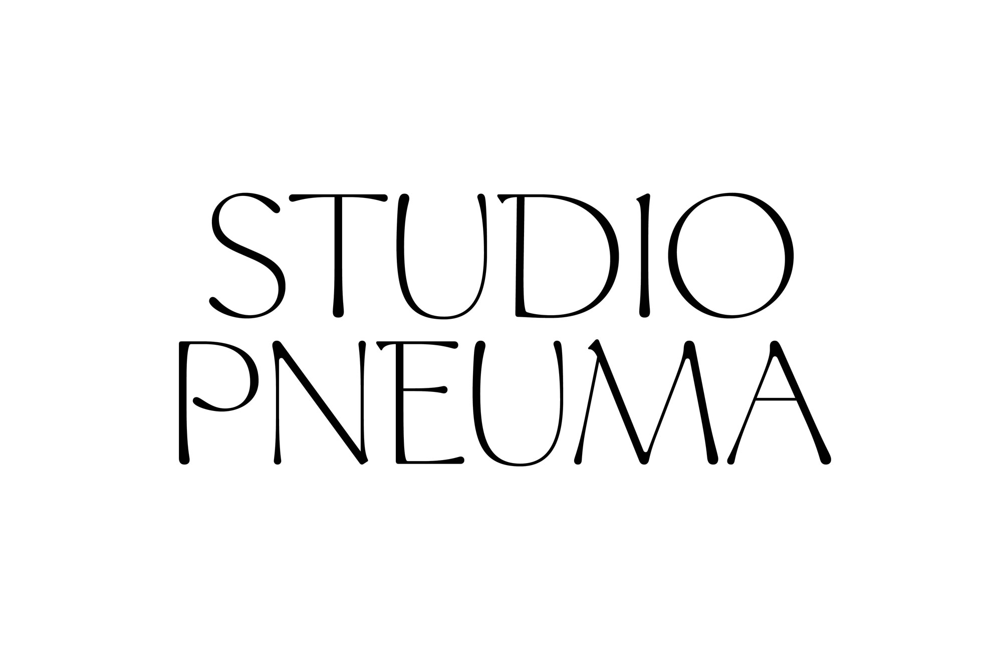 Custom logotype for STUDIO PNEUMA (2021)