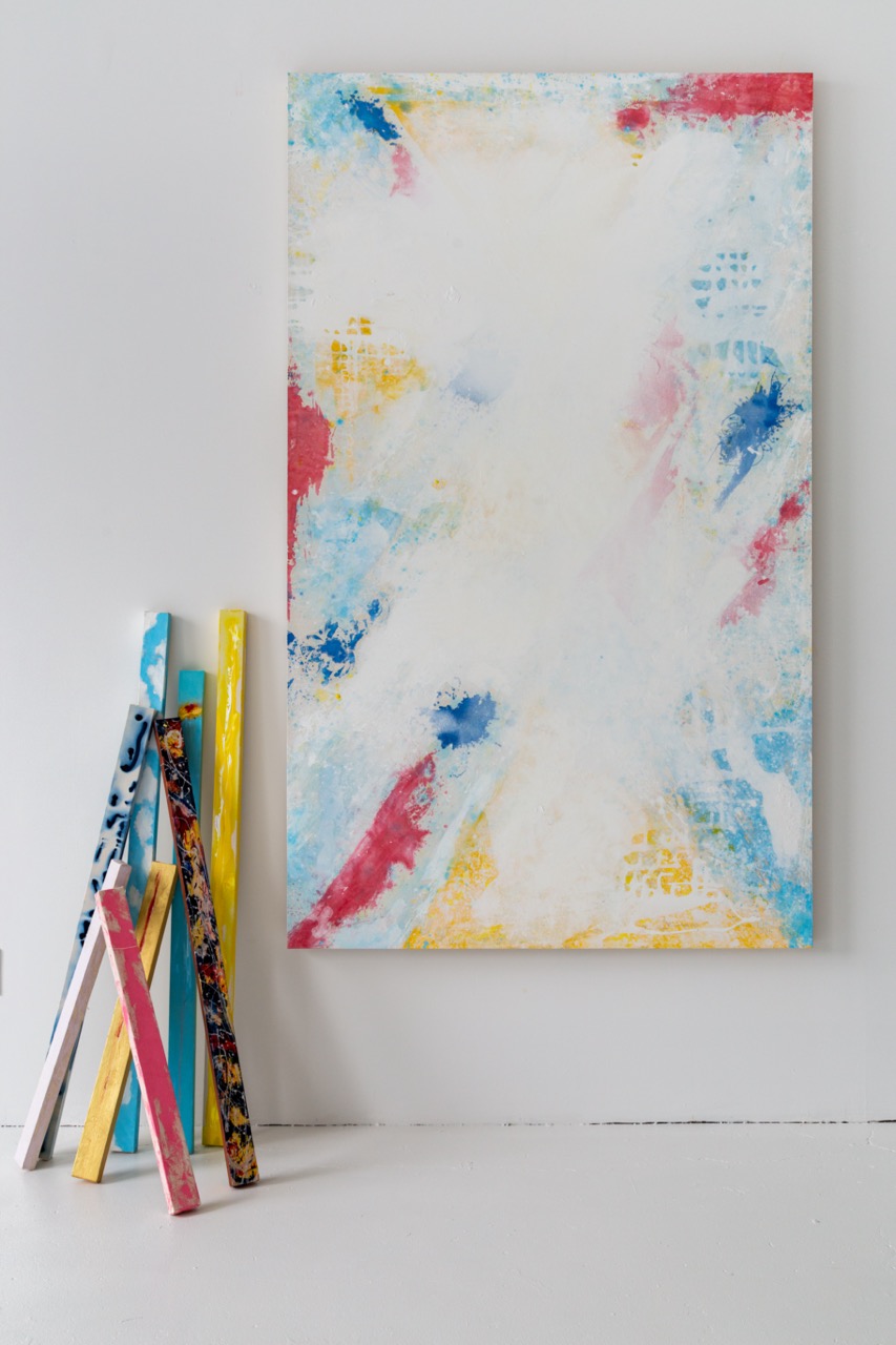 Sidewalk Puddle — 54x90 in