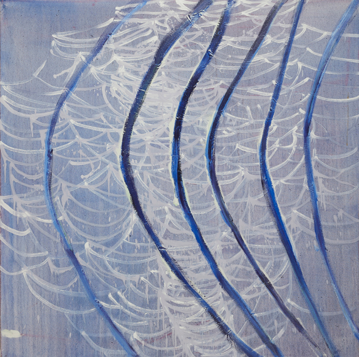 Thunderhead, 2013, oil on canvas, 48x48in