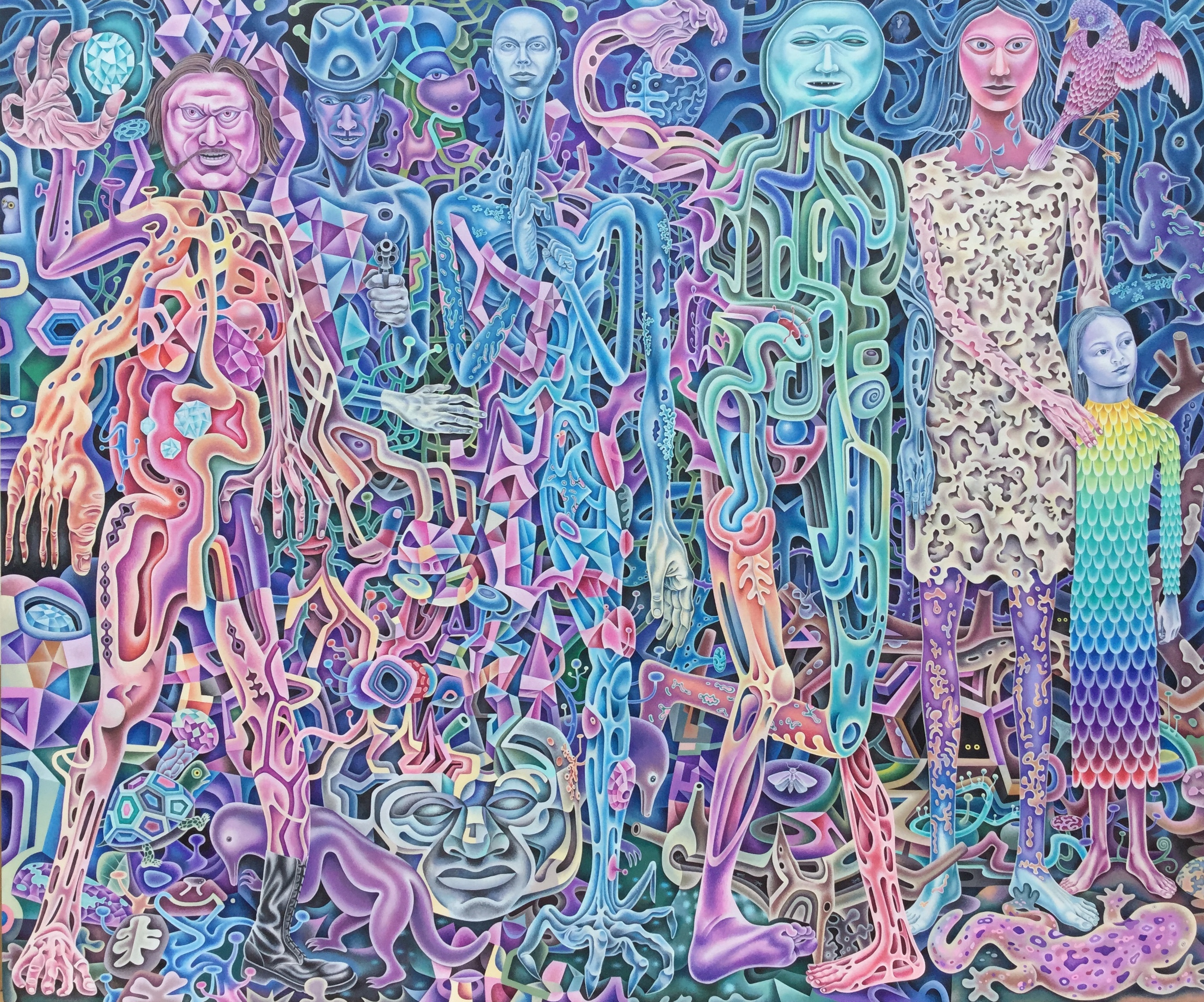 Christian SchumannMineral Debaser, 2018Acrylic on Canvas 60 x 72 inches